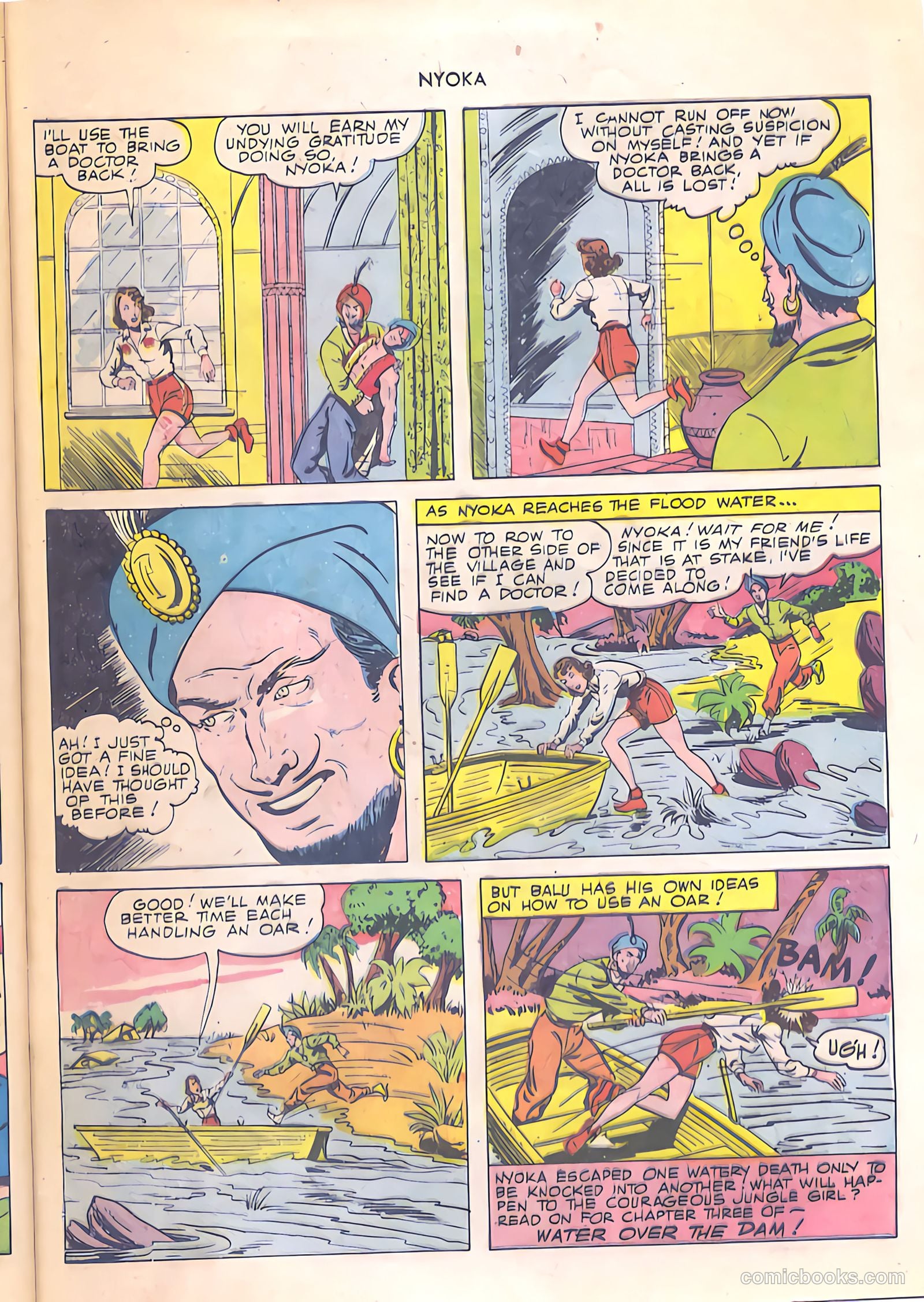 Nyoka the Jungle Girl #54 — page 41 of 52