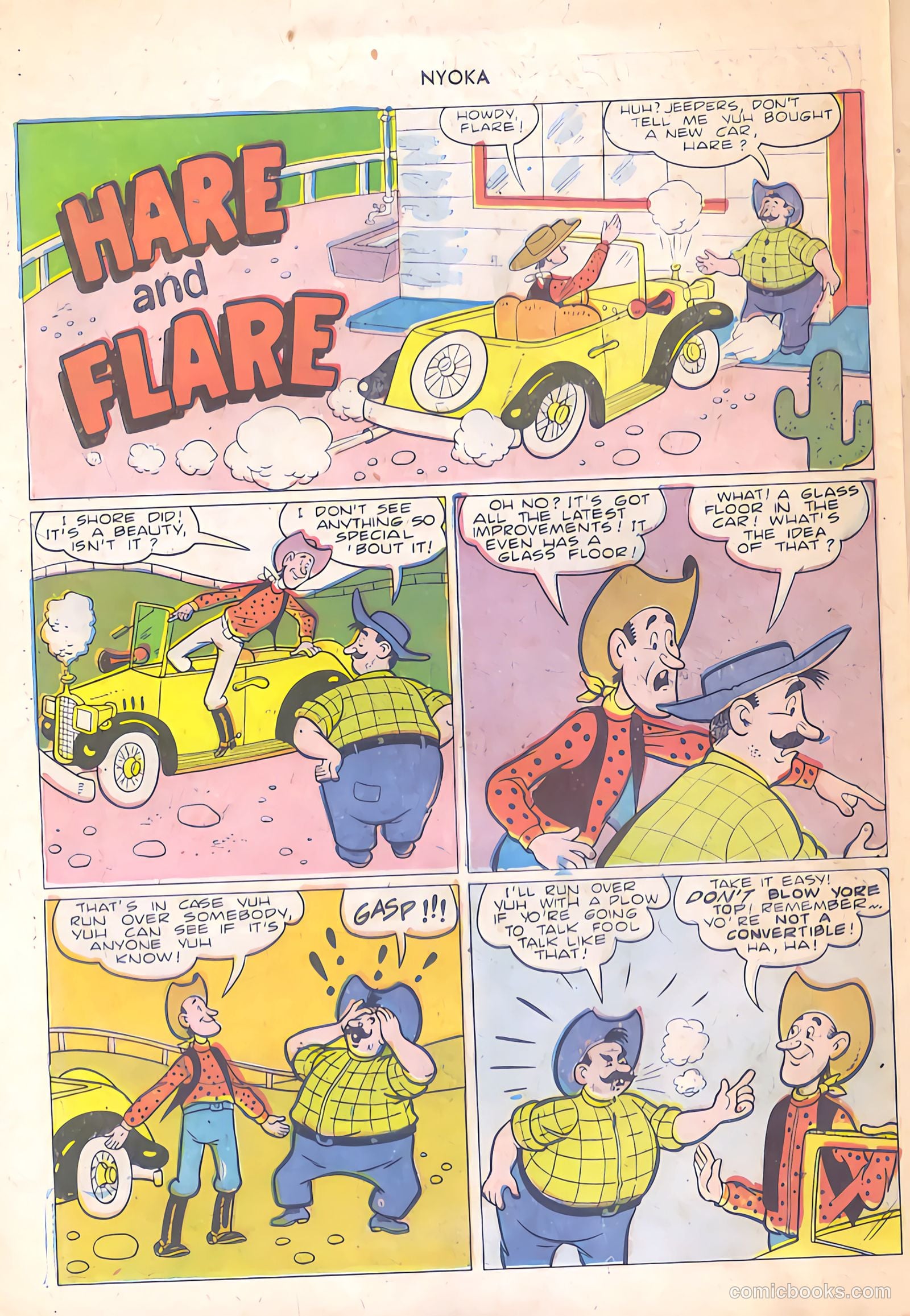 Nyoka the Jungle Girl #54 — page 42 of 52