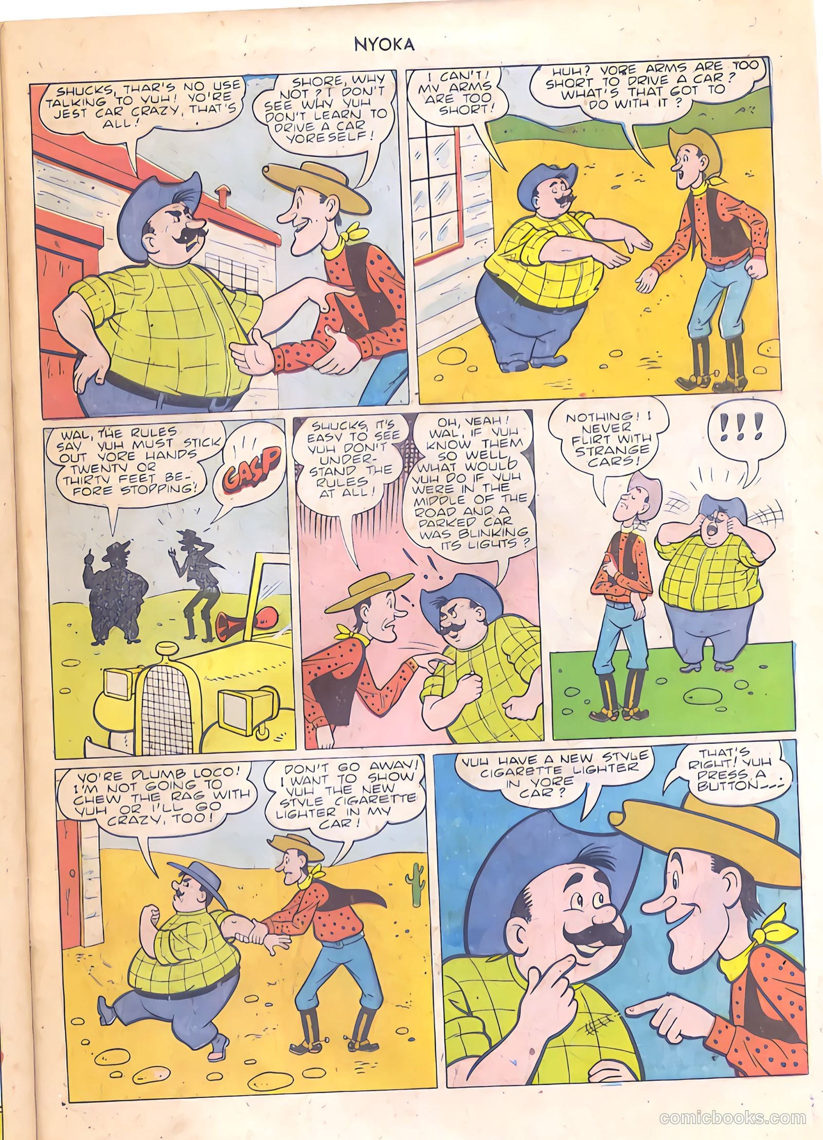 Nyoka the Jungle Girl #54 — page 43 of 52