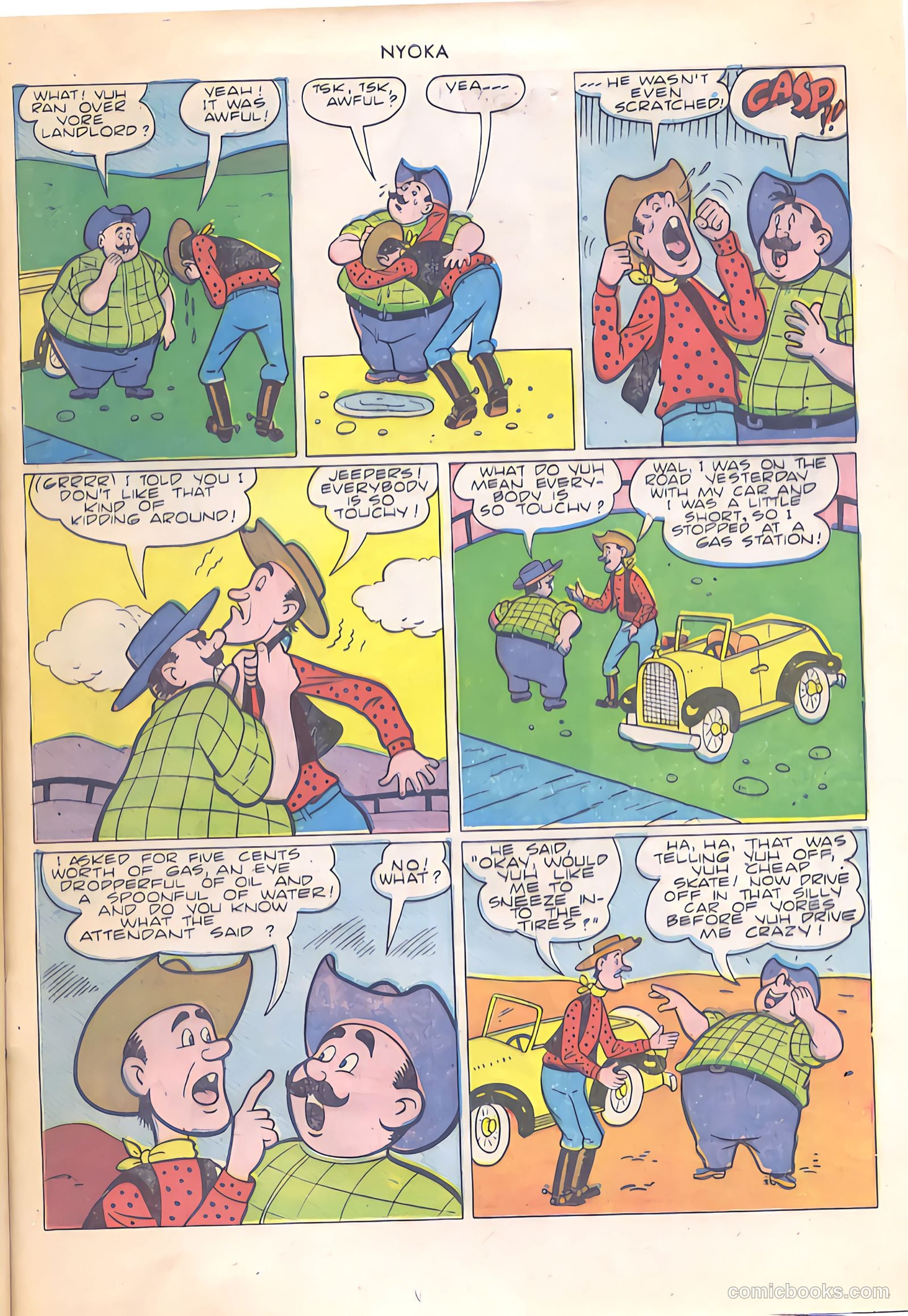 Nyoka the Jungle Girl #54 — page 45 of 52