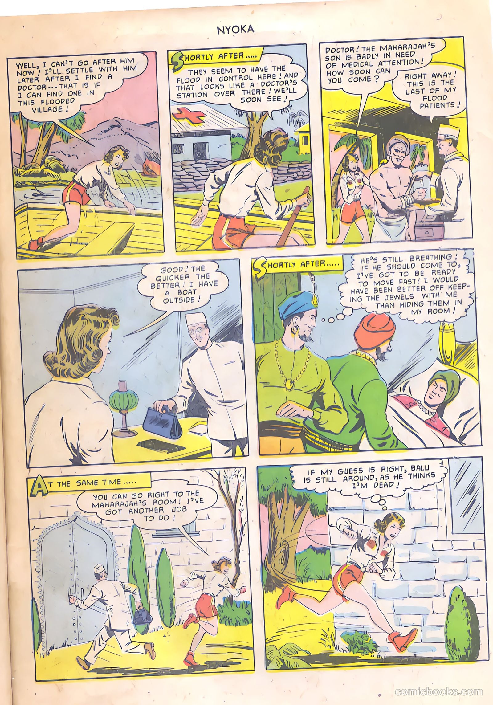 Nyoka the Jungle Girl #54 — page 47 of 52