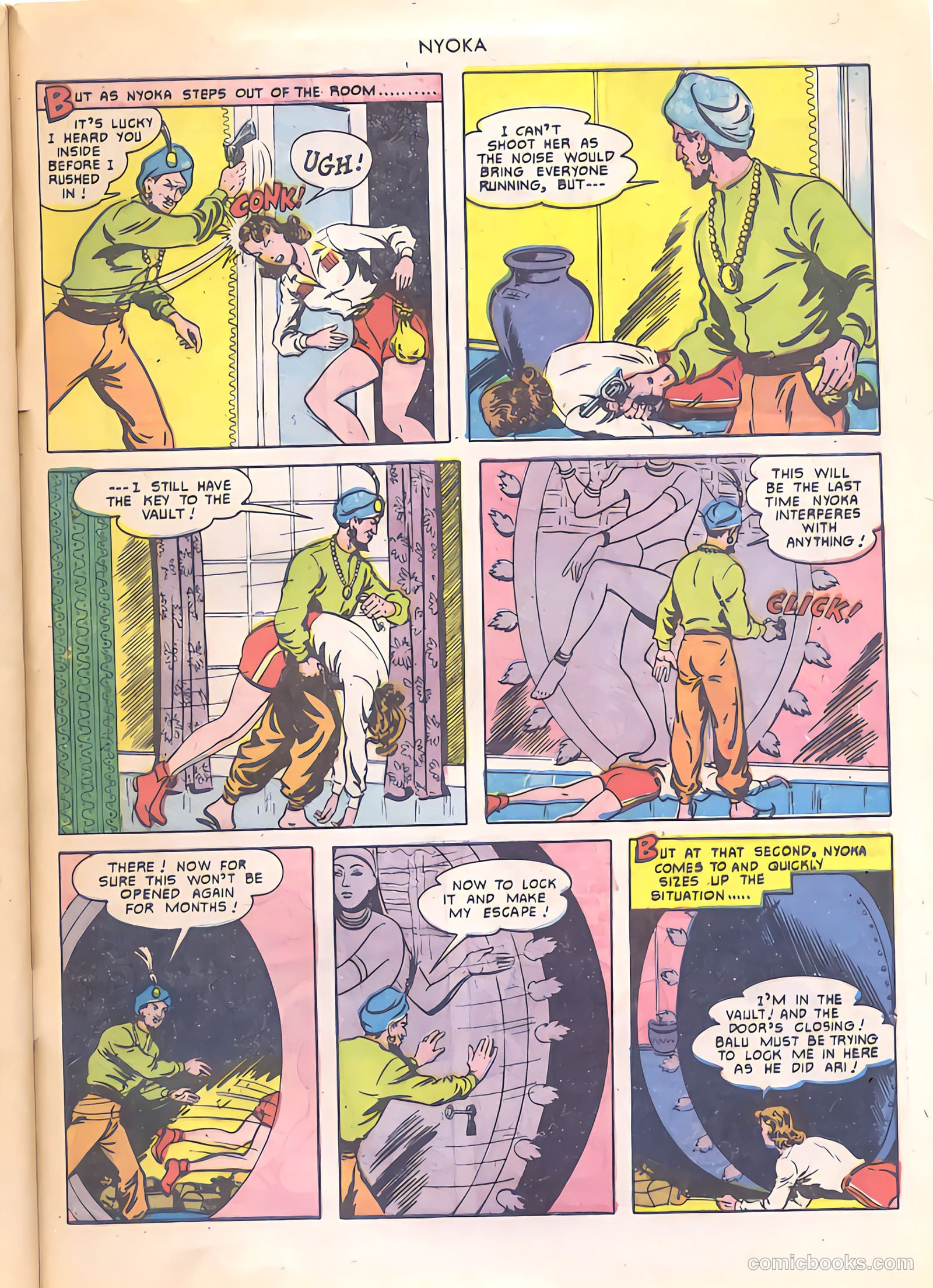 Nyoka the Jungle Girl #54 — page 49 of 52