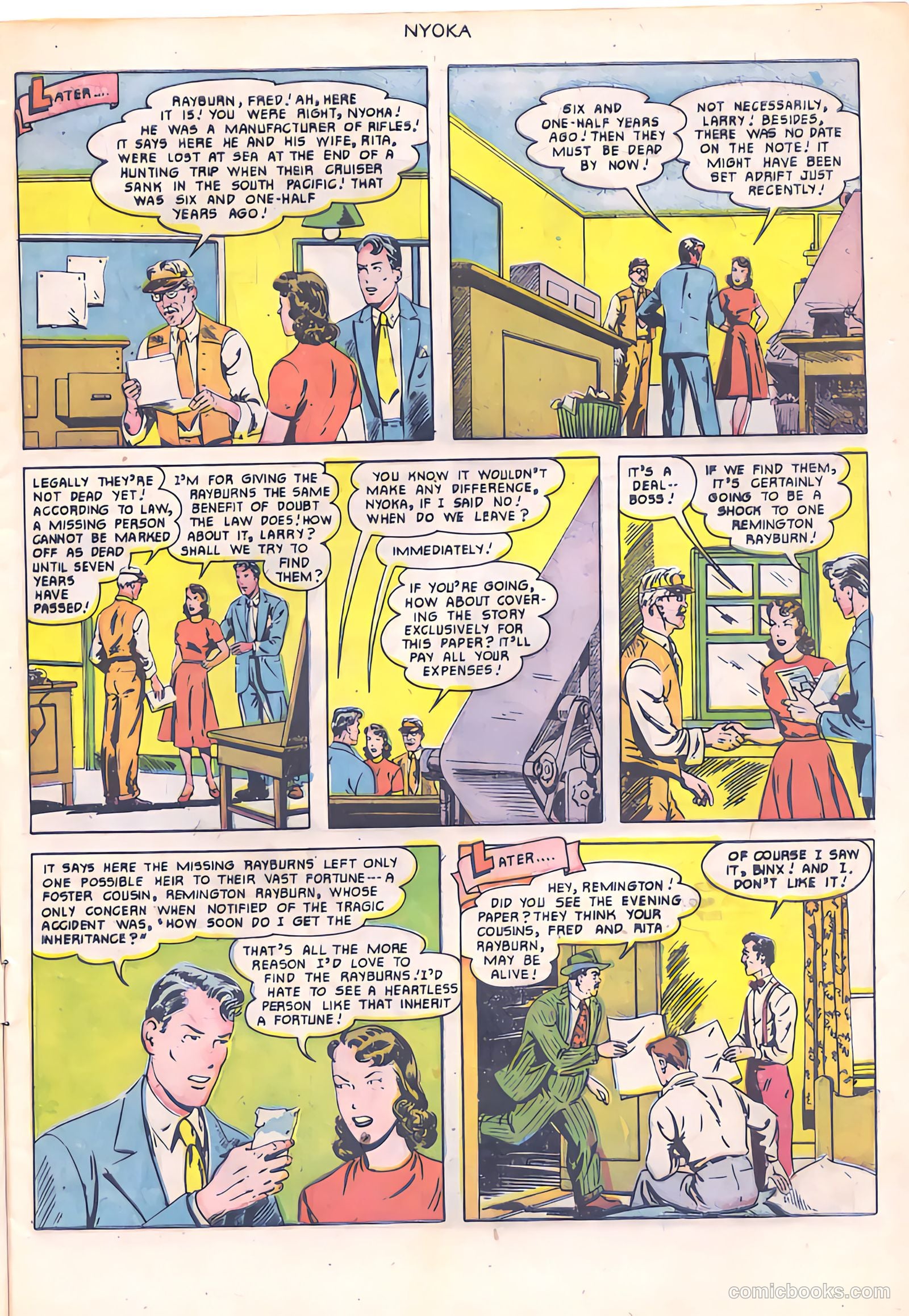Nyoka the Jungle Girl #55 — page 5 of 36
