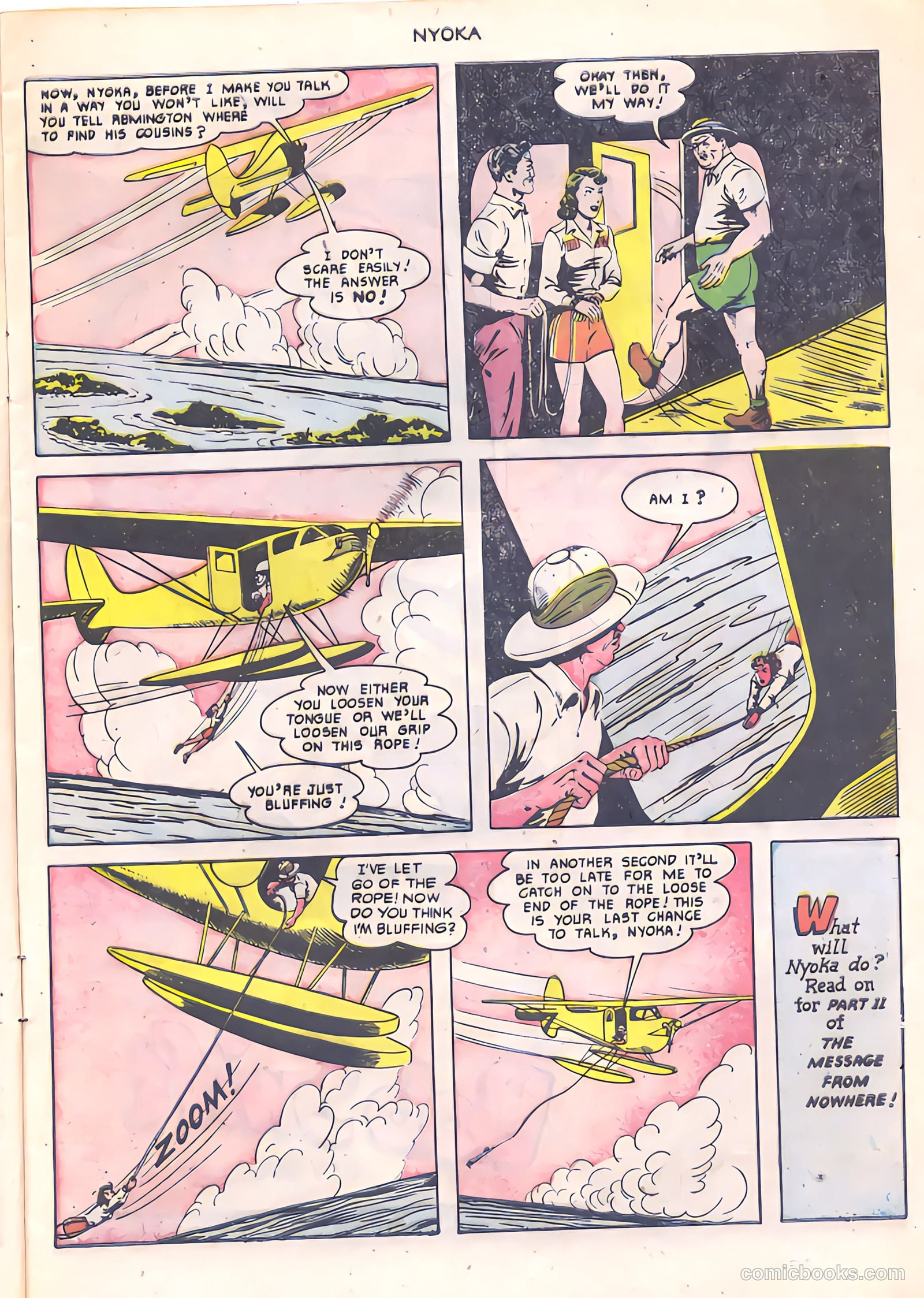 Nyoka the Jungle Girl #55 — page 9 of 36