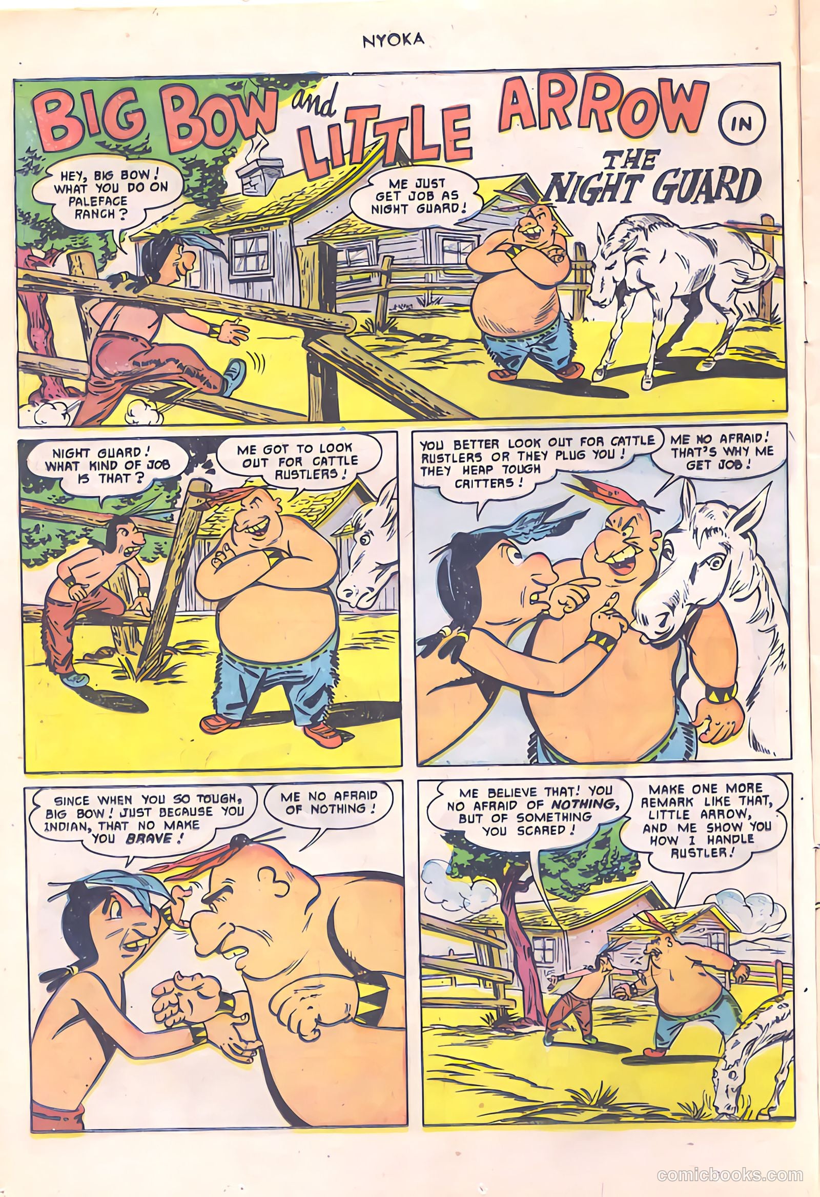 Nyoka the Jungle Girl #55 — page 12 of 36