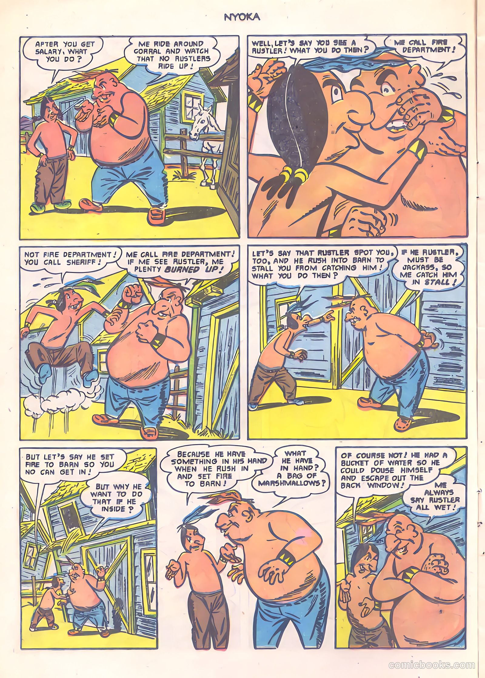 Nyoka the Jungle Girl #55 — page 14 of 36