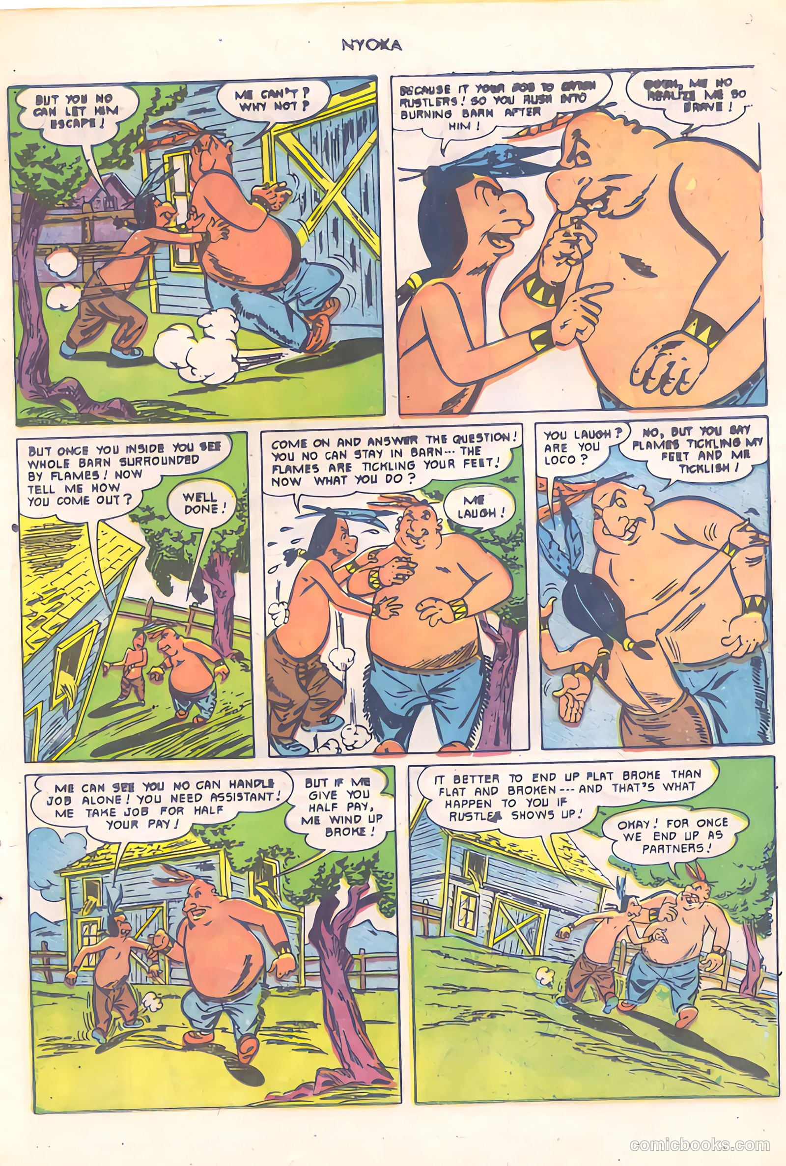 Nyoka the Jungle Girl #55 — page 15 of 36