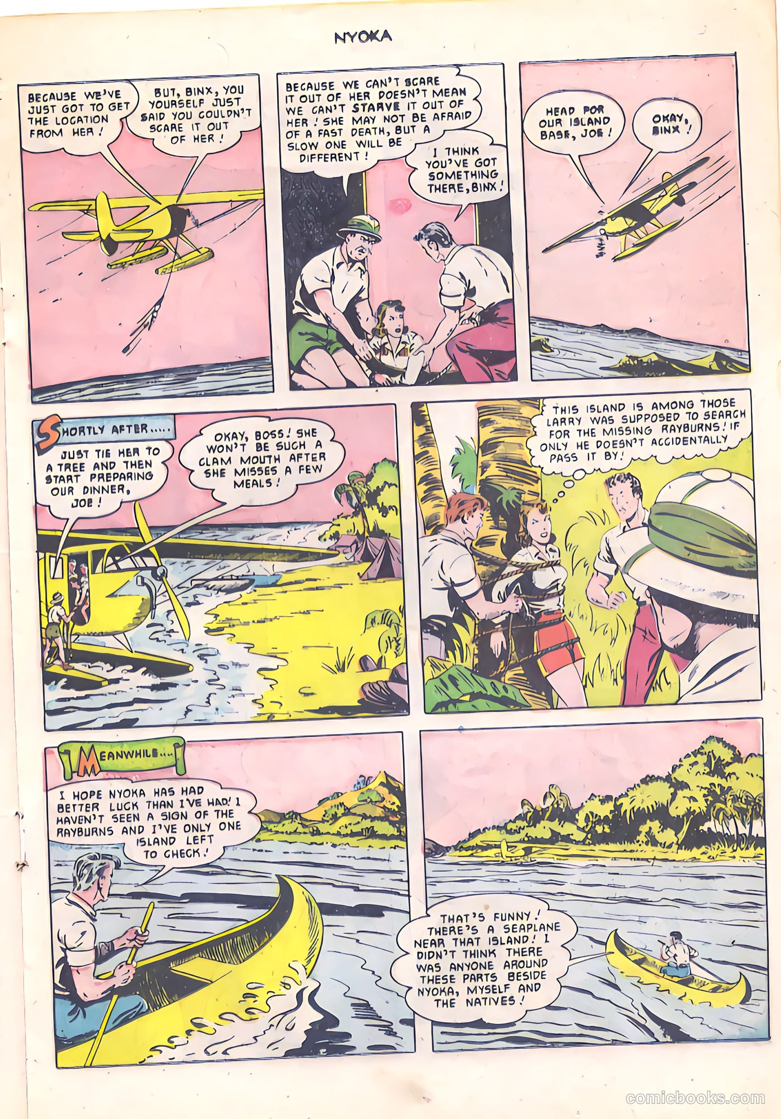 Nyoka the Jungle Girl #55 — page 17 of 36