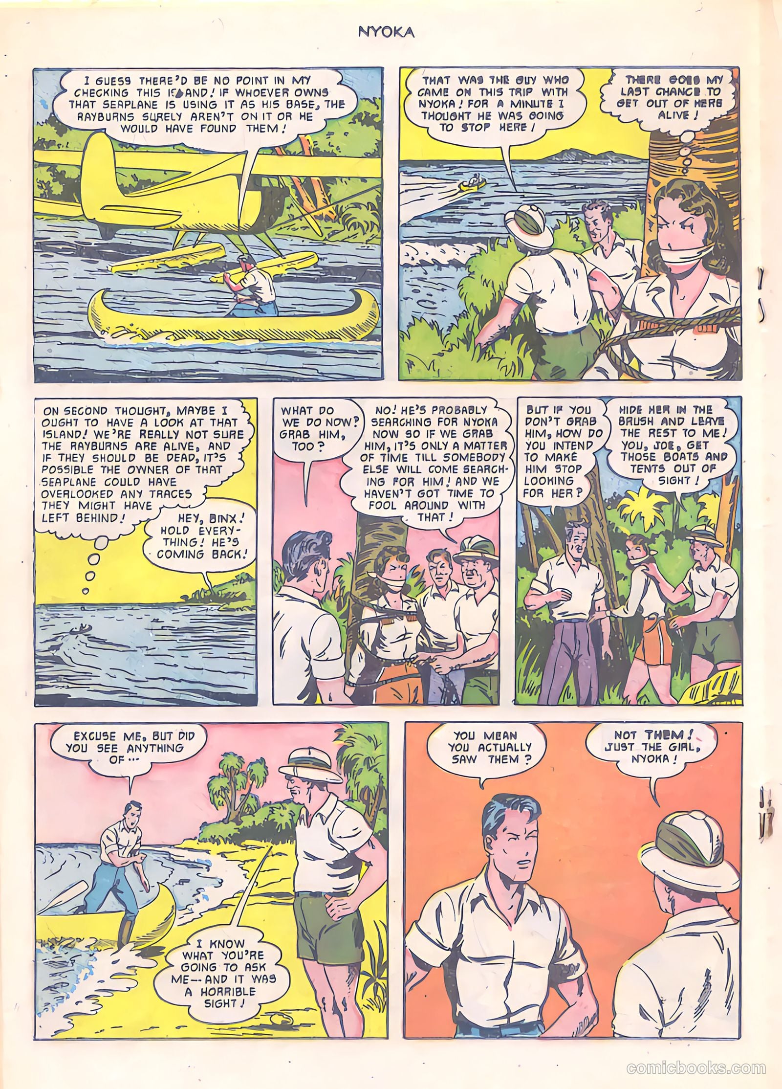 Nyoka the Jungle Girl #55 — page 18 of 36