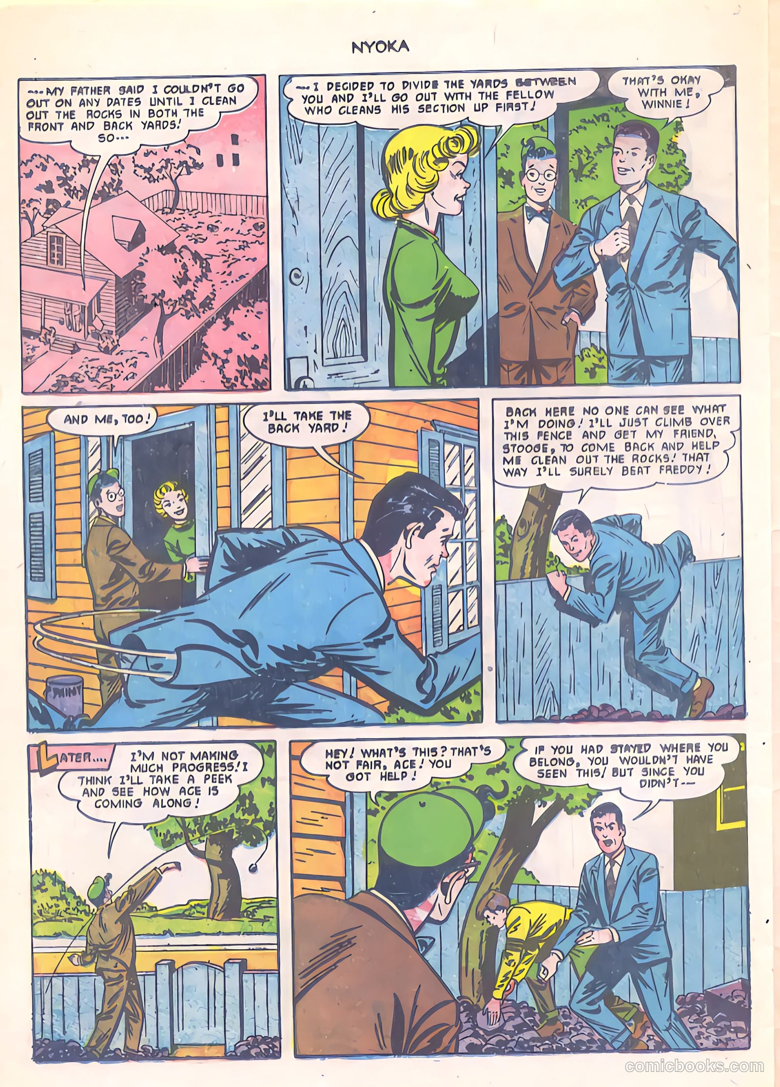 Nyoka the Jungle Girl #55 — page 26 of 36