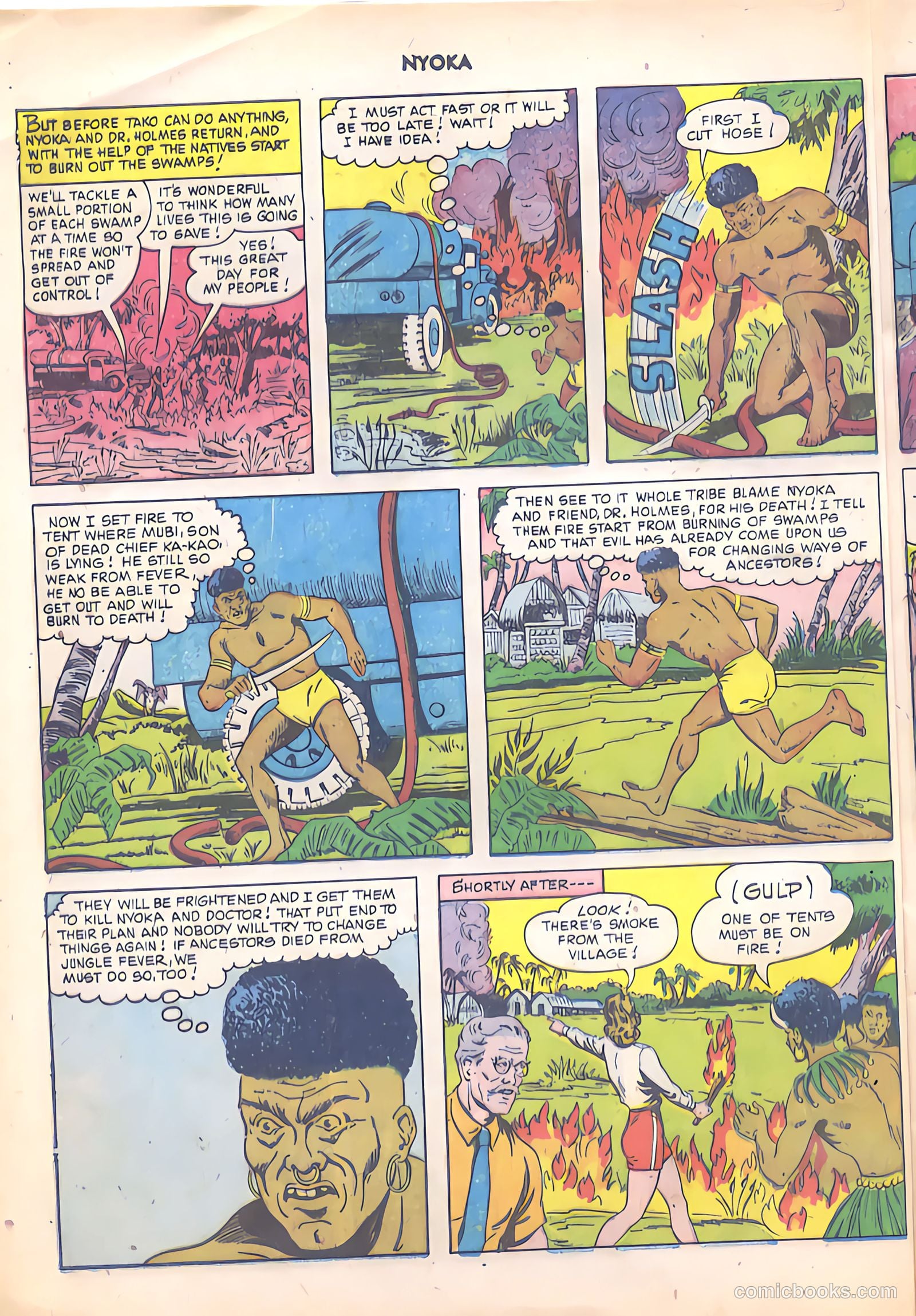 Nyoka the Jungle Girl #56 — page 8 of 52
