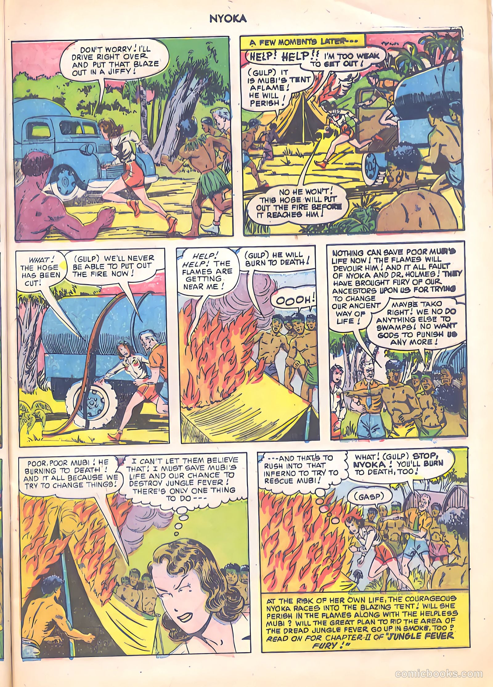 Nyoka the Jungle Girl #56 — page 9 of 52