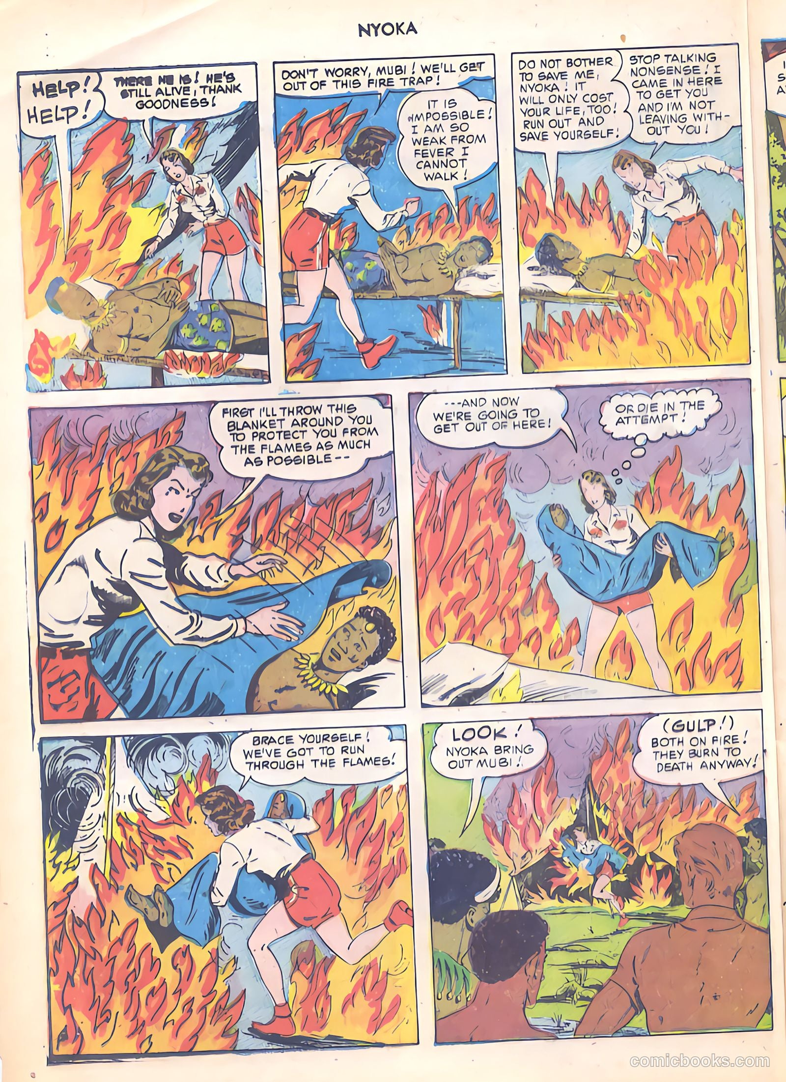 Nyoka the Jungle Girl #56 — page 12 of 52