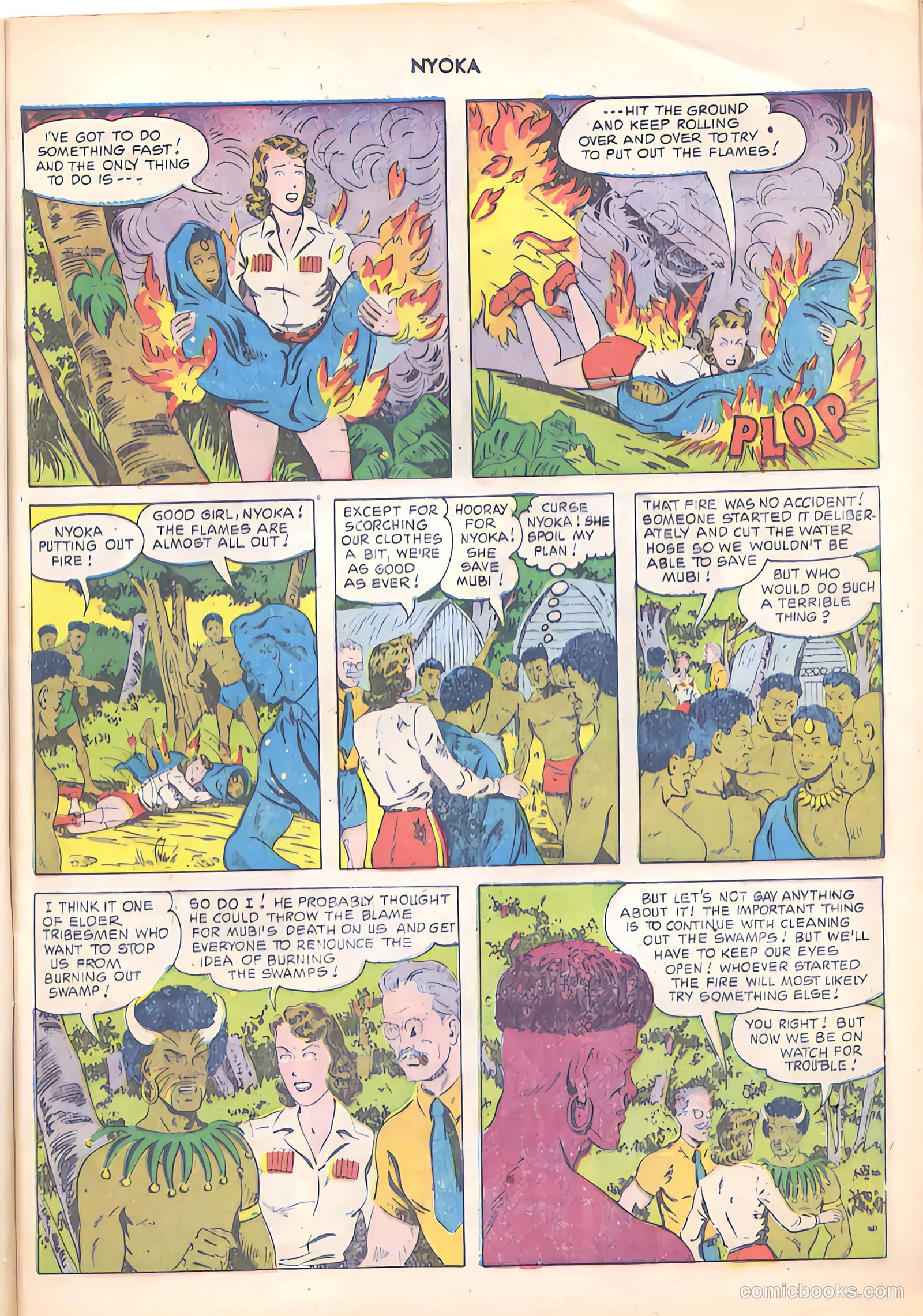 Nyoka the Jungle Girl #56 — page 13 of 52