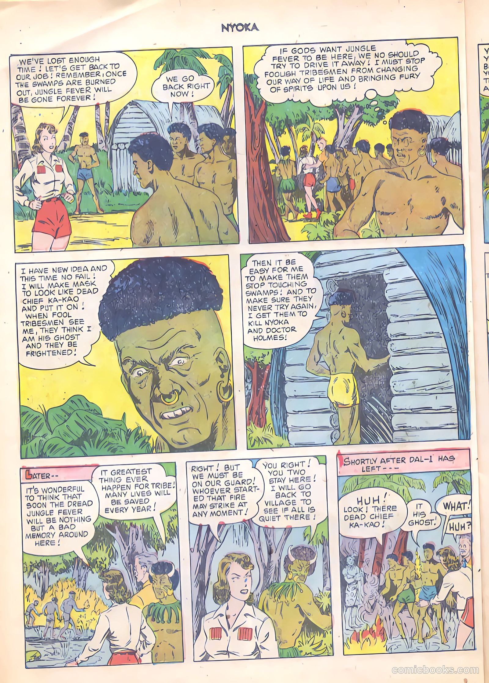 Nyoka the Jungle Girl #56 — page 14 of 52