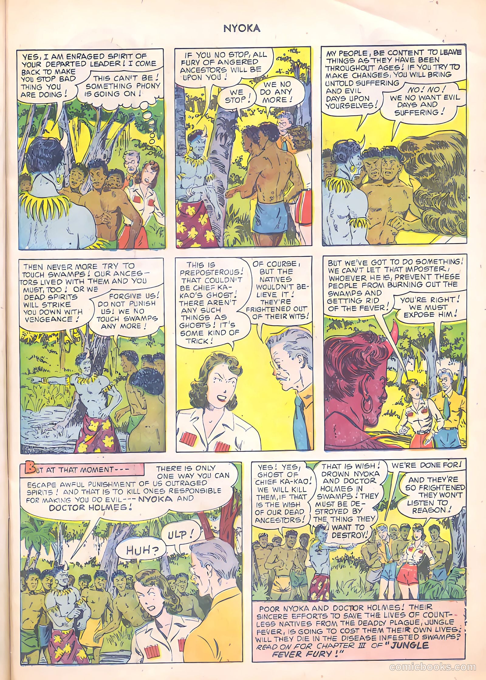 Nyoka the Jungle Girl #56 — page 15 of 52