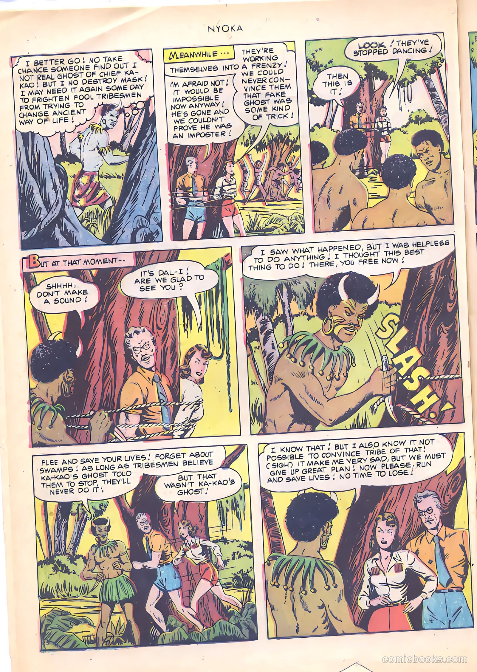 Nyoka the Jungle Girl #56 — page 20 of 52