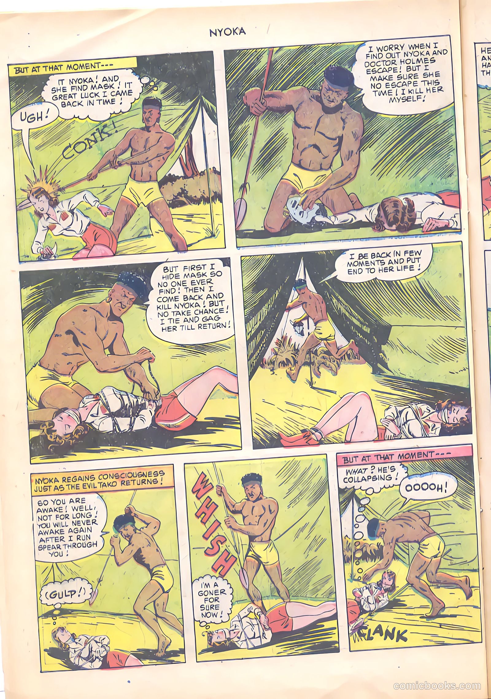 Nyoka the Jungle Girl #56 — page 22 of 52