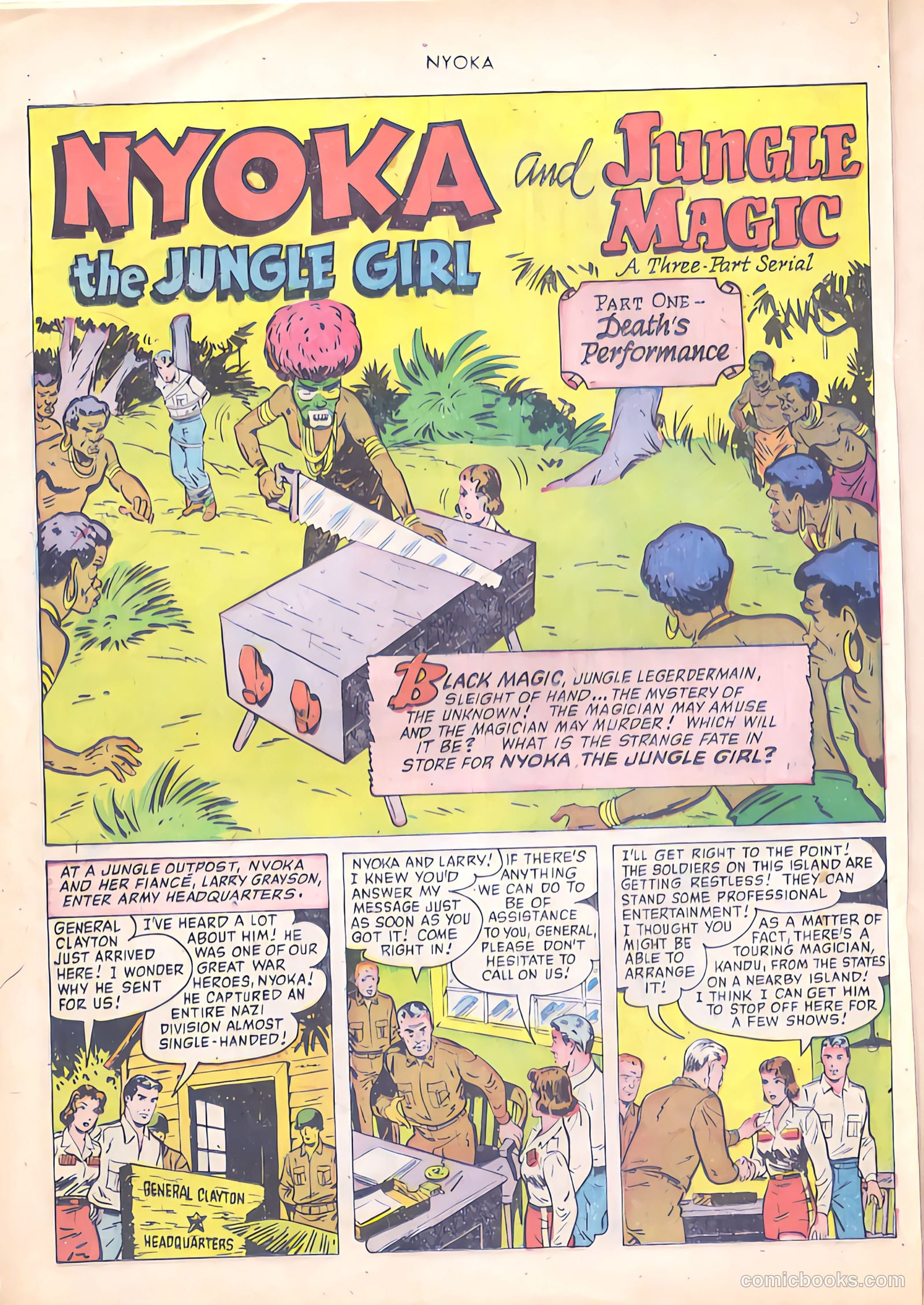 Nyoka the Jungle Girl #56 — page 28 of 52