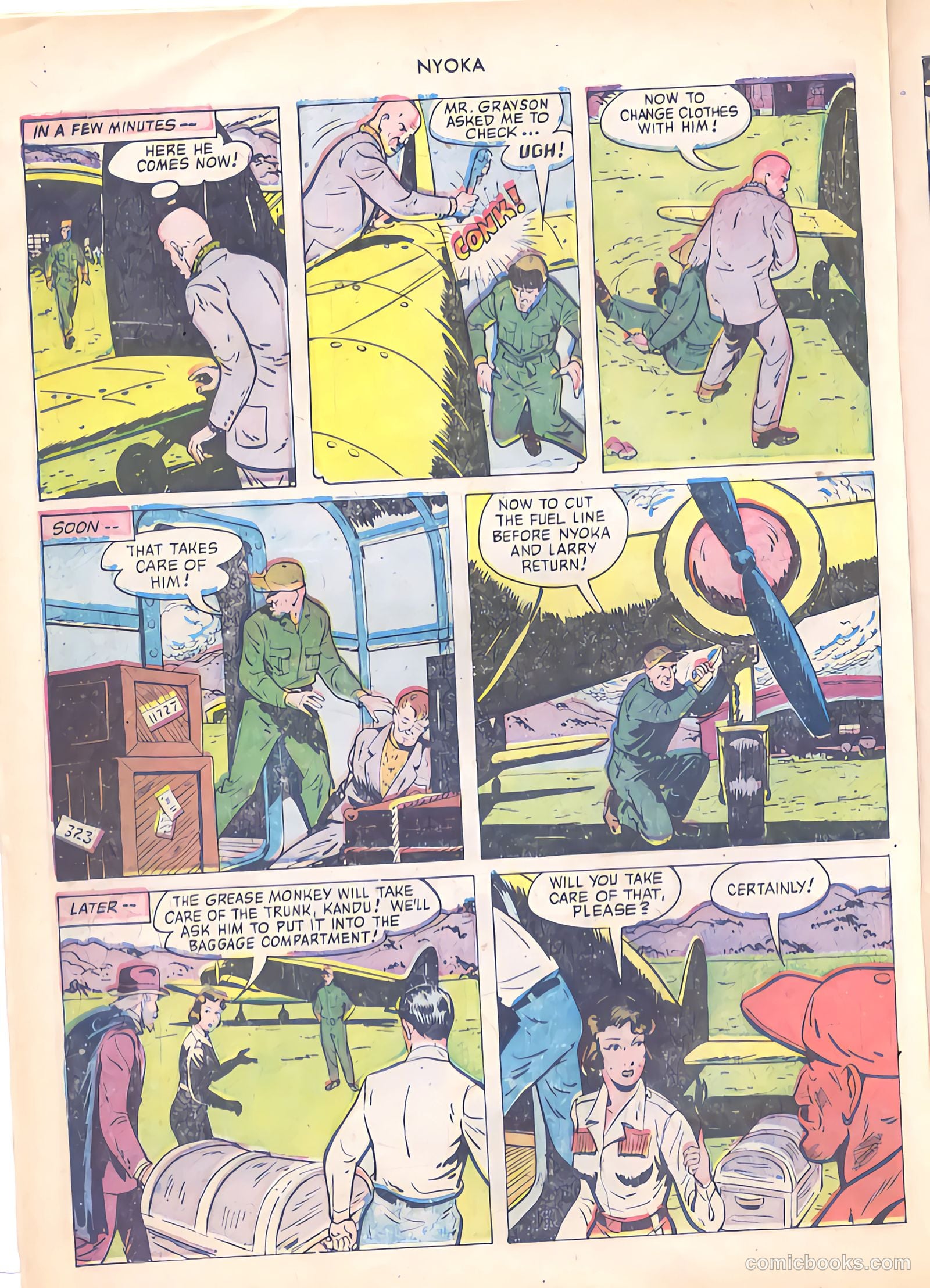 Nyoka the Jungle Girl #56 — page 30 of 52