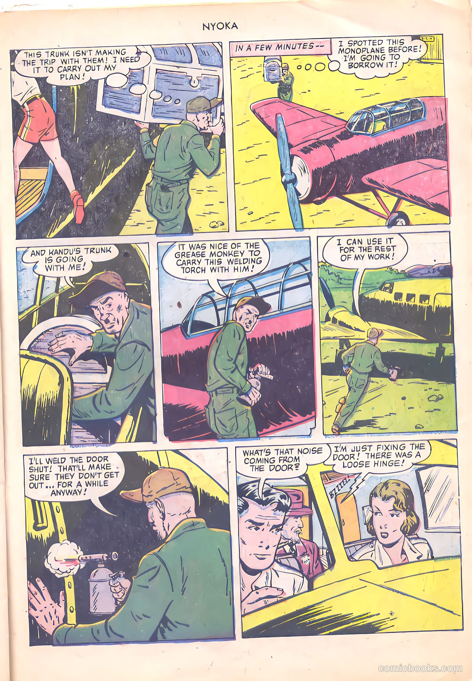 Nyoka the Jungle Girl #56 — page 31 of 52