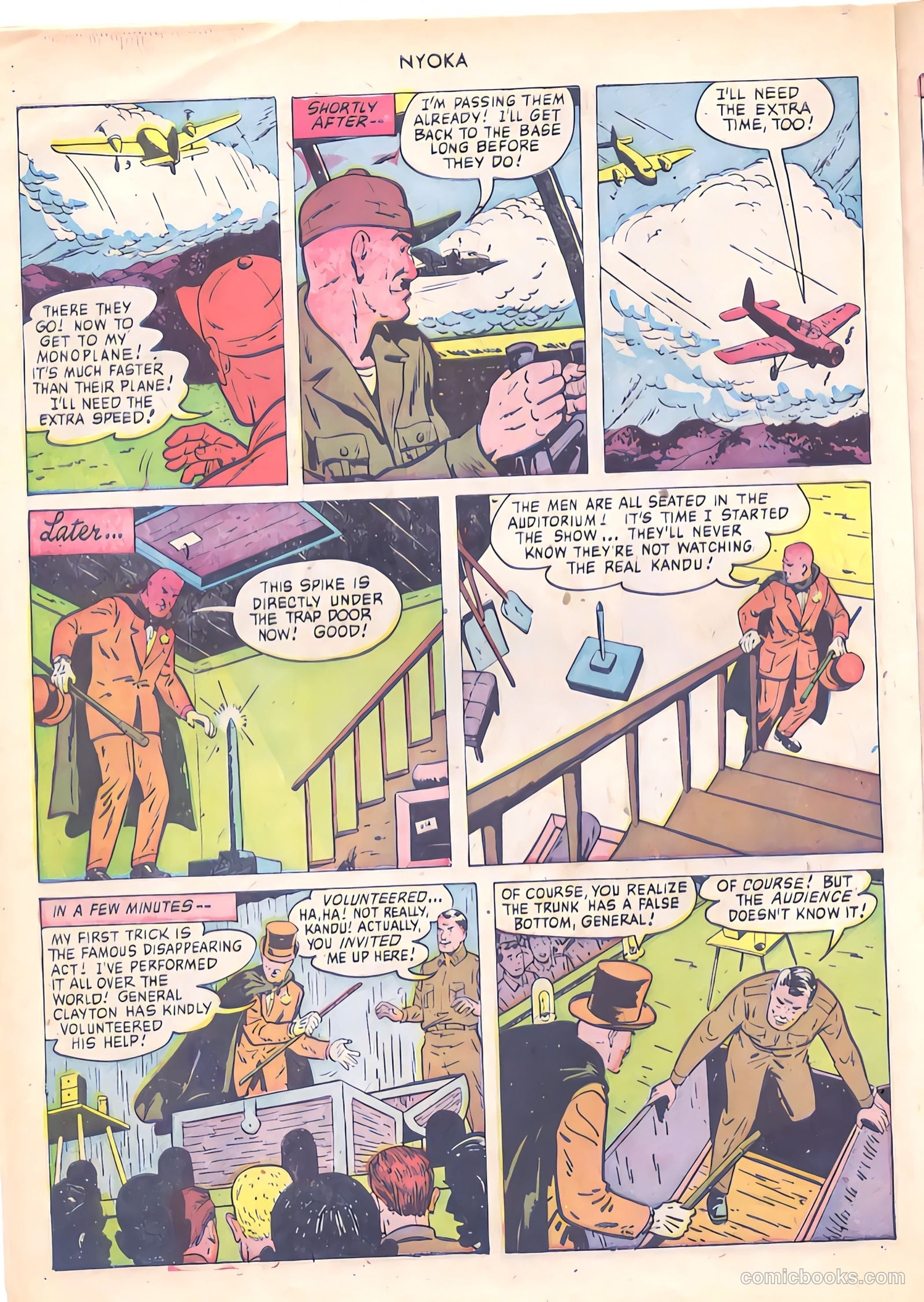 Nyoka the Jungle Girl #56 — page 32 of 52