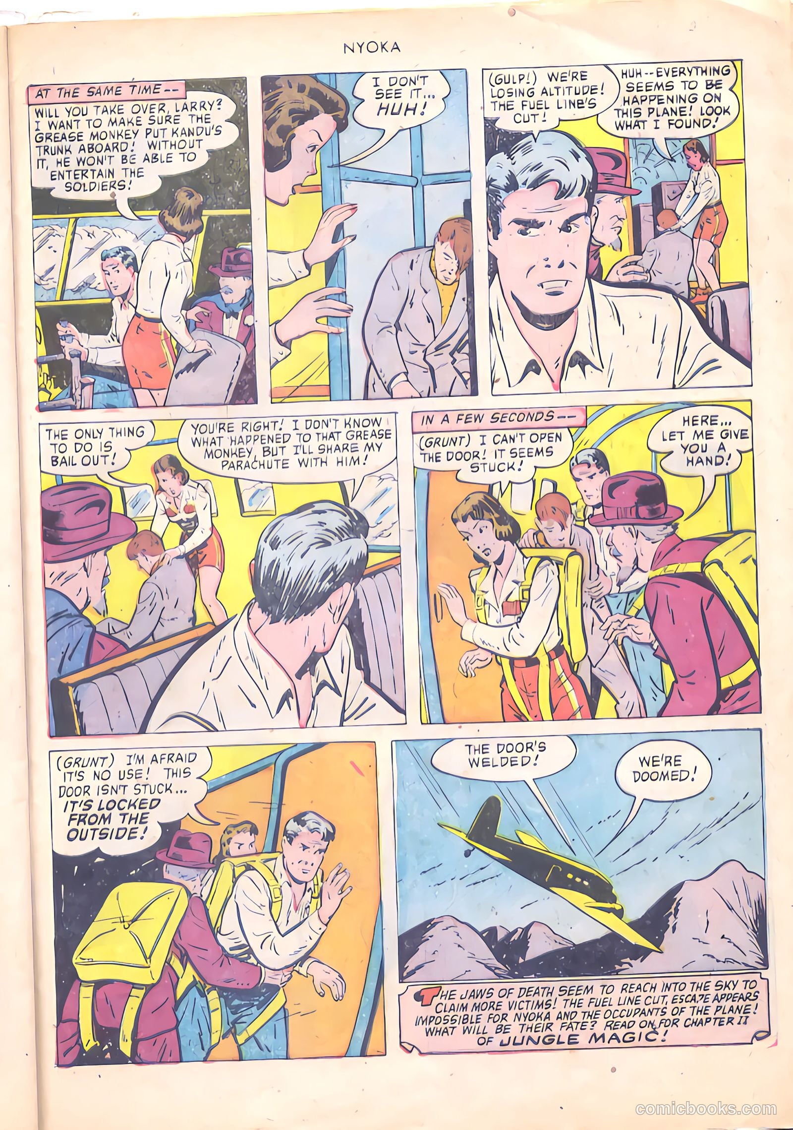 Nyoka the Jungle Girl #56 — page 33 of 52