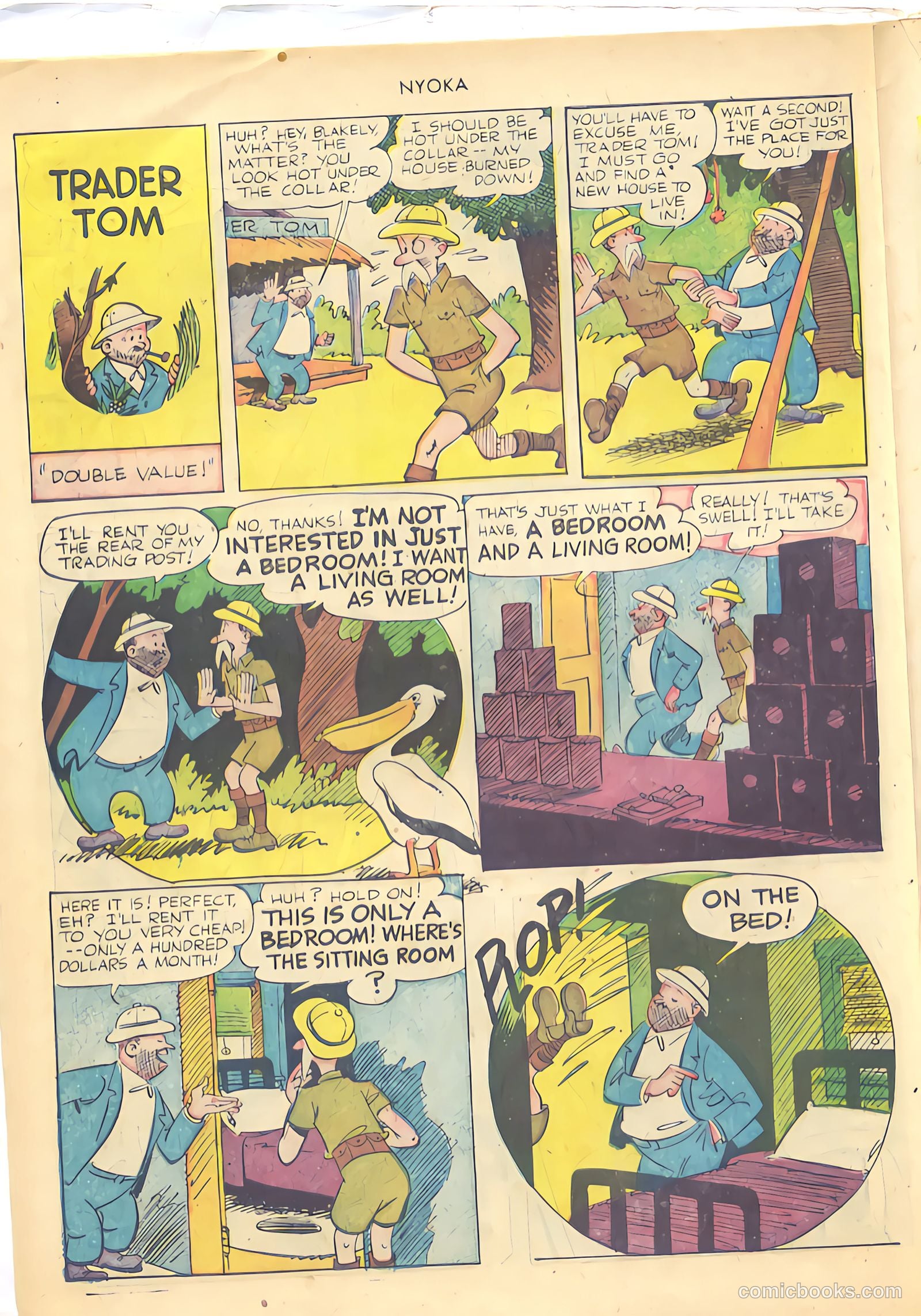 Nyoka the Jungle Girl #56 — page 34 of 52
