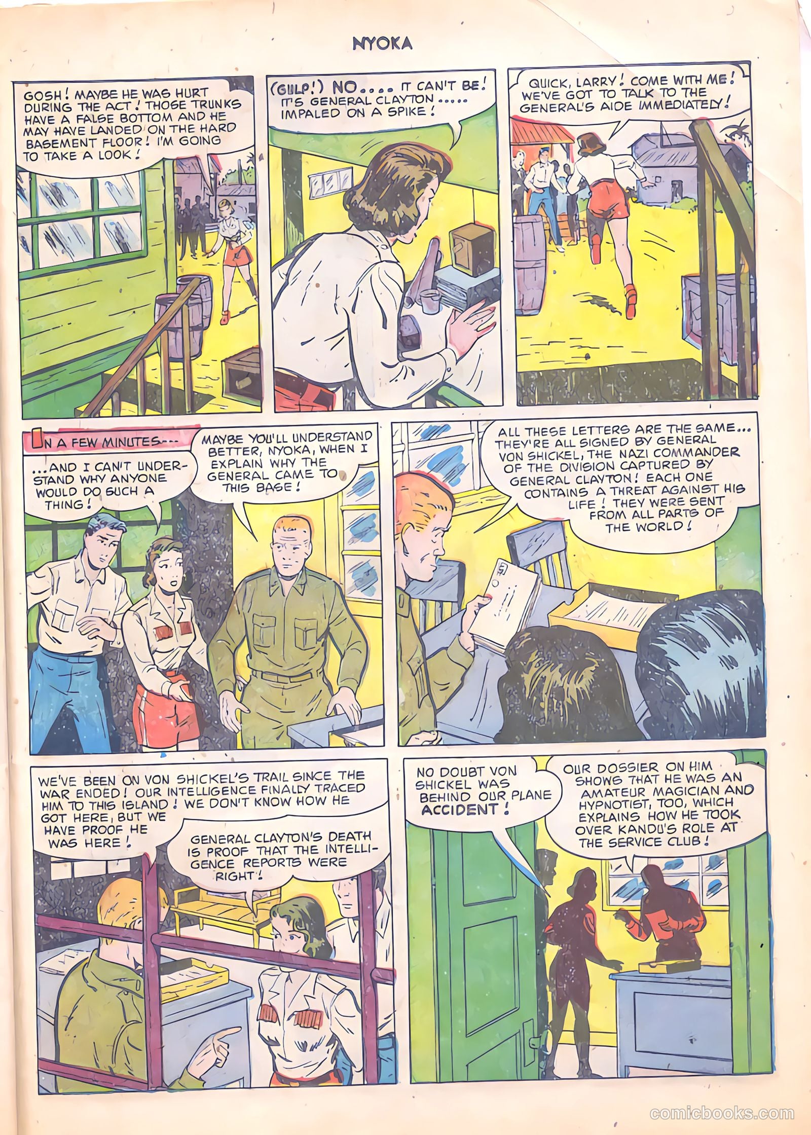 Nyoka the Jungle Girl #56 — page 39 of 52