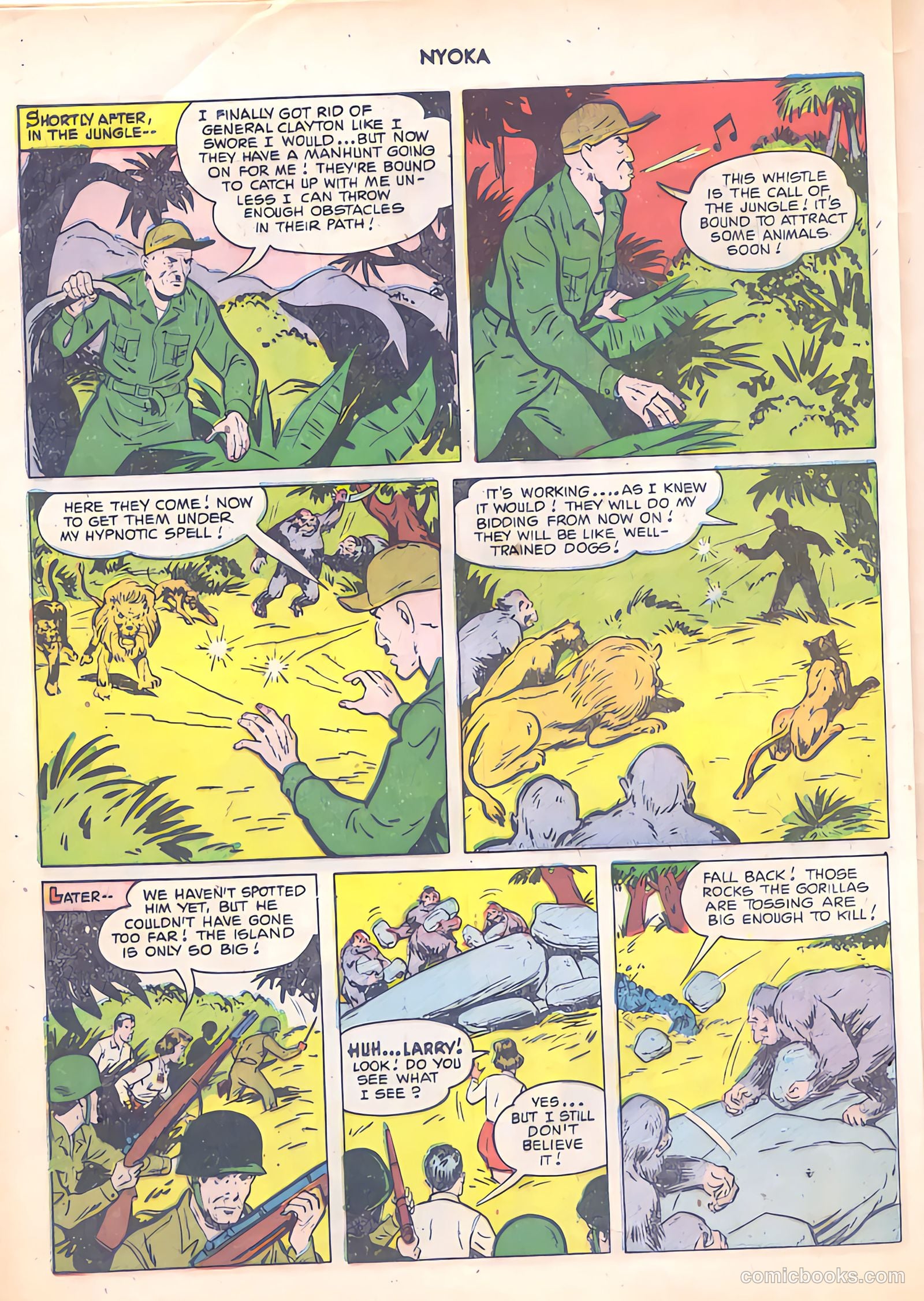 Nyoka the Jungle Girl #56 — page 40 of 52