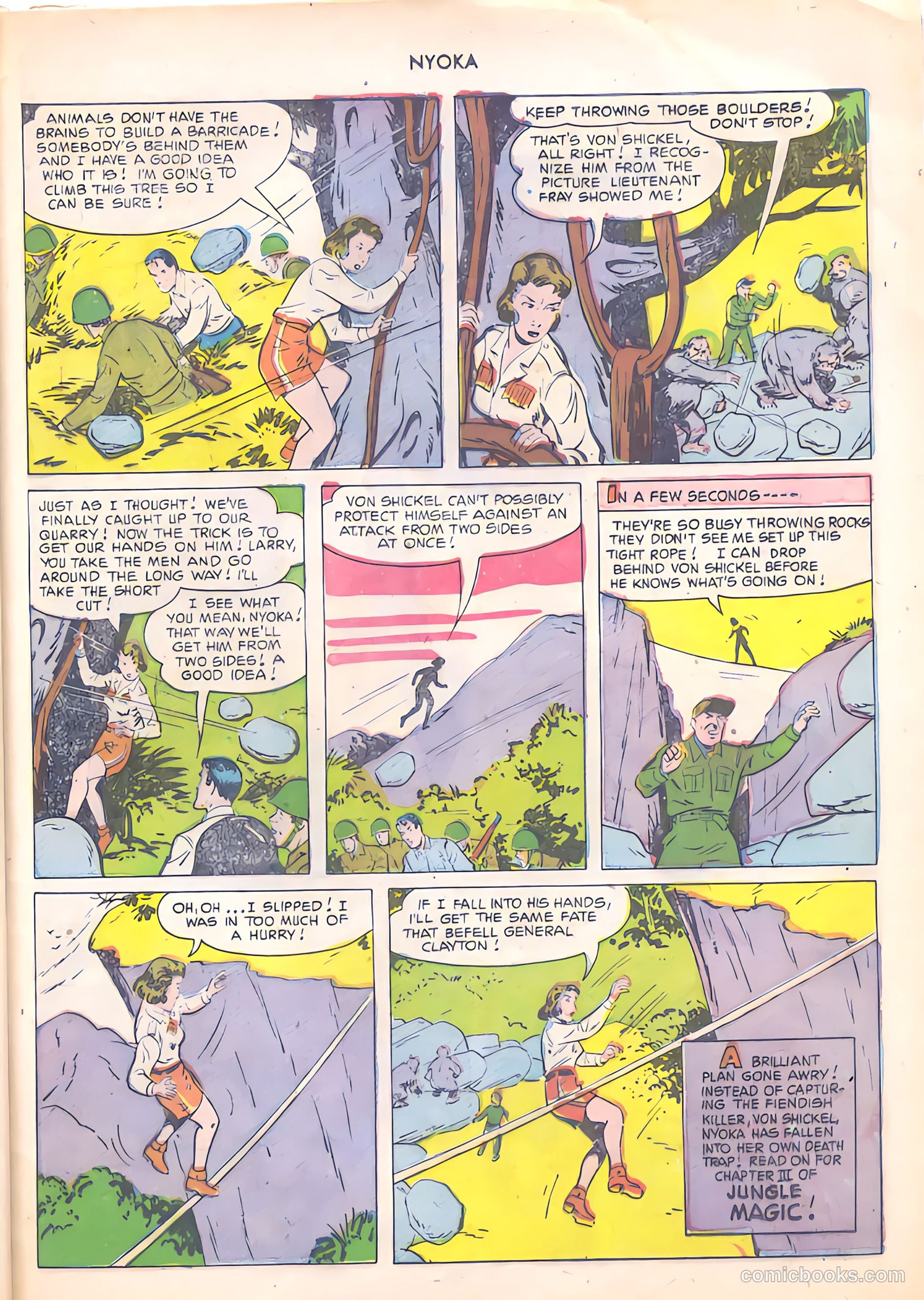 Nyoka the Jungle Girl #56 — page 41 of 52