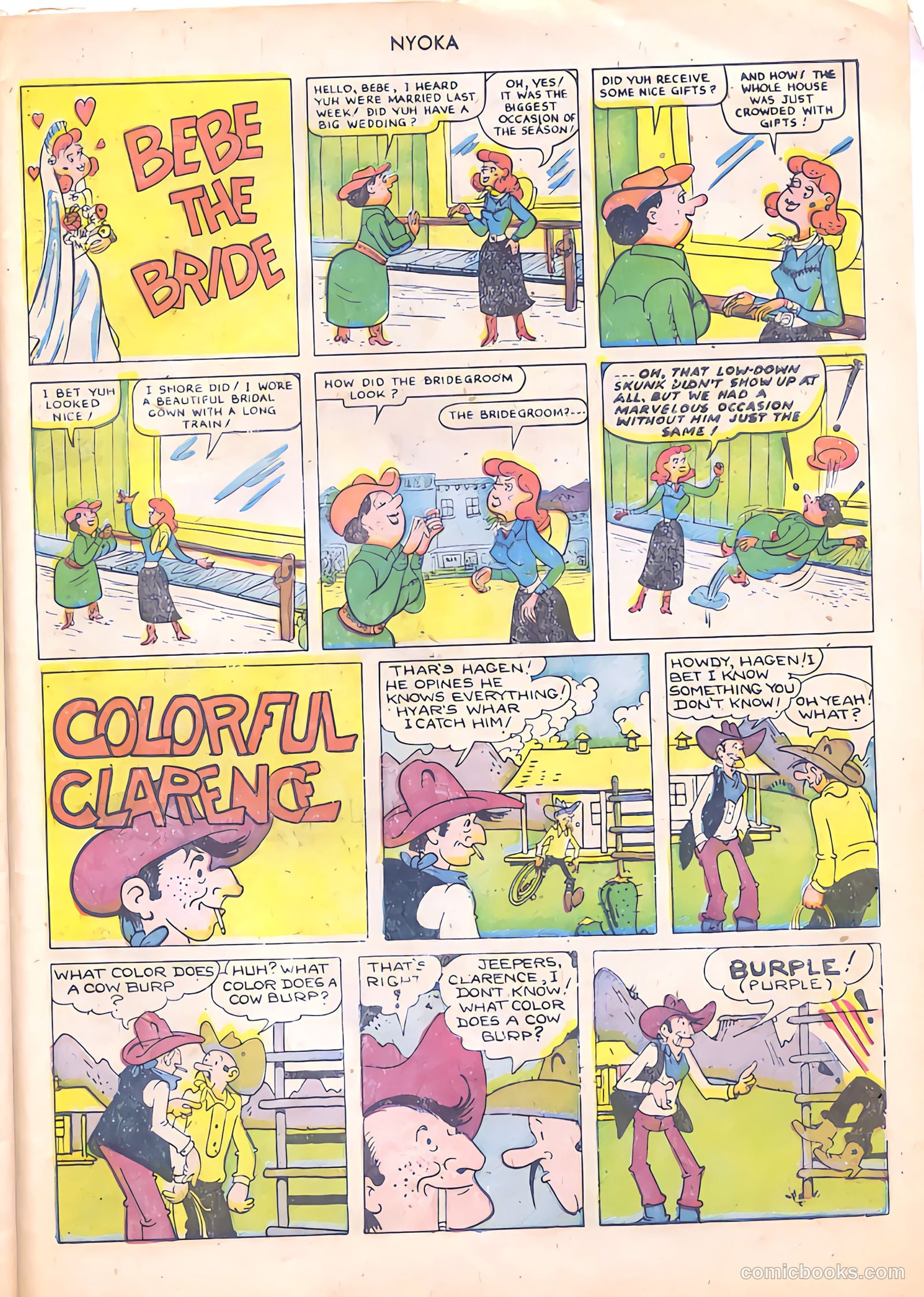 Nyoka the Jungle Girl #56 — page 43 of 52