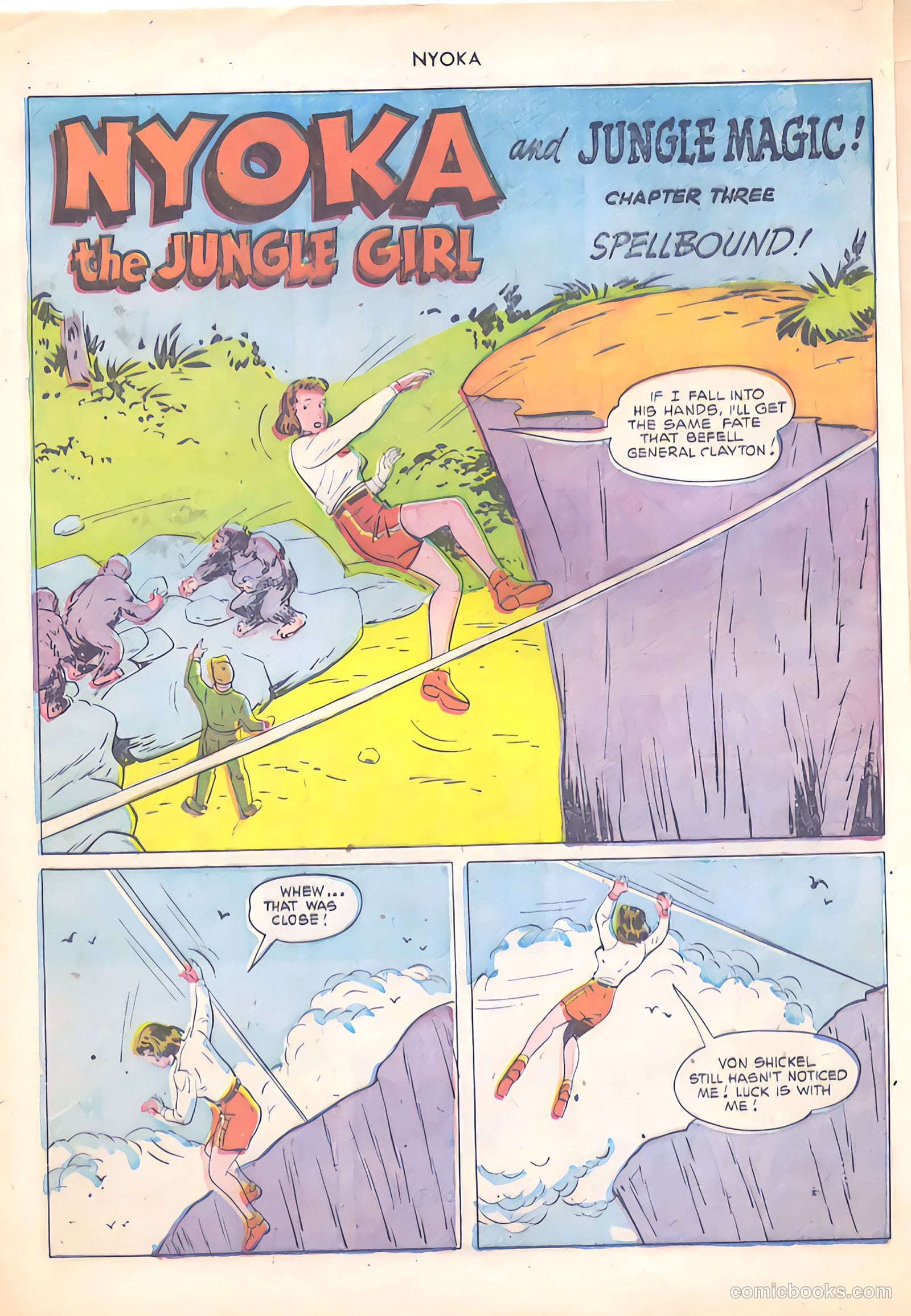 Nyoka the Jungle Girl #56 — page 44 of 52