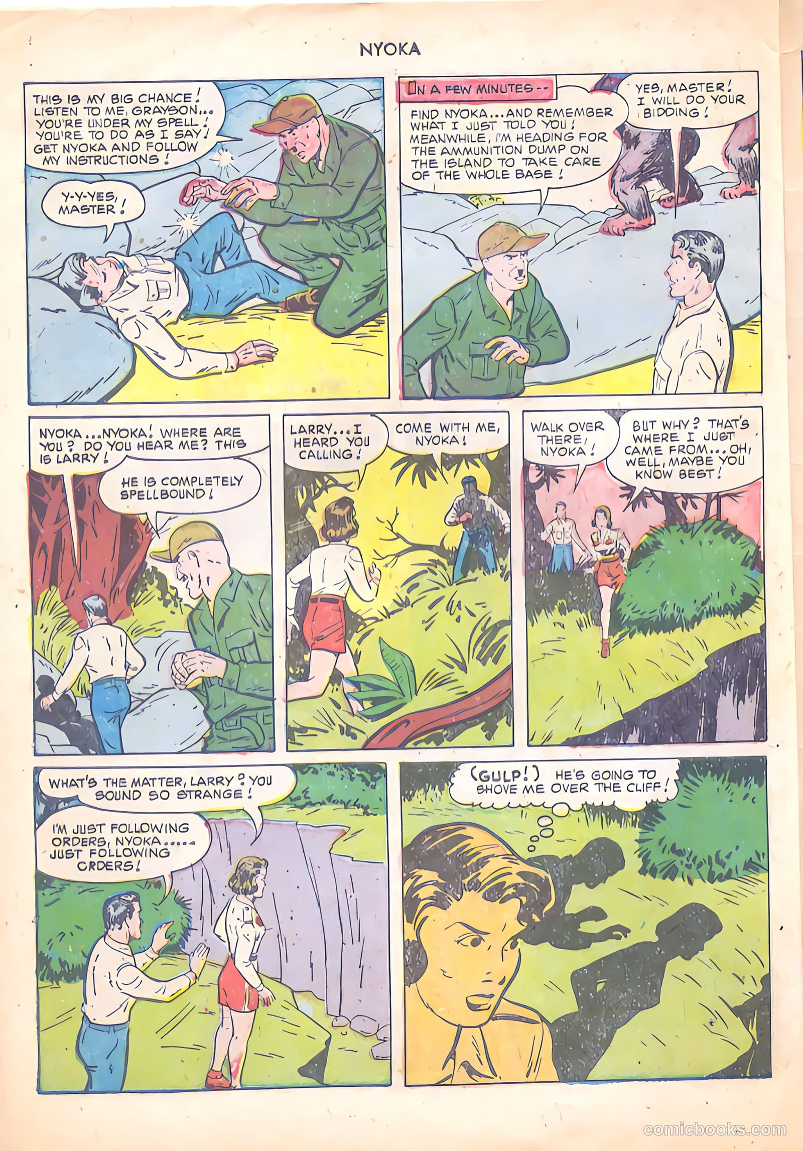 Nyoka the Jungle Girl #56 — page 46 of 52
