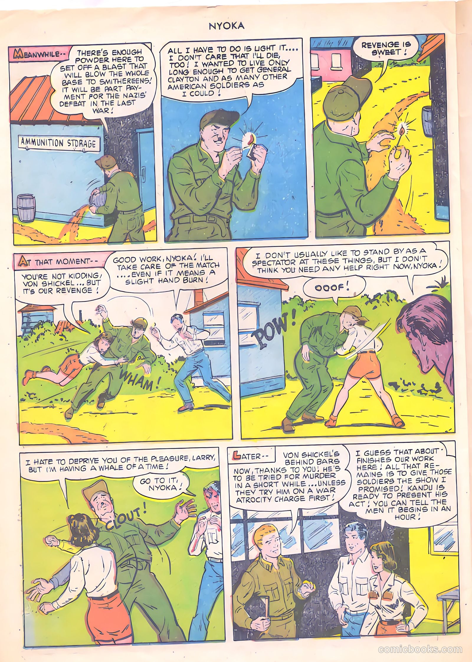 Nyoka the Jungle Girl #56 — page 48 of 52