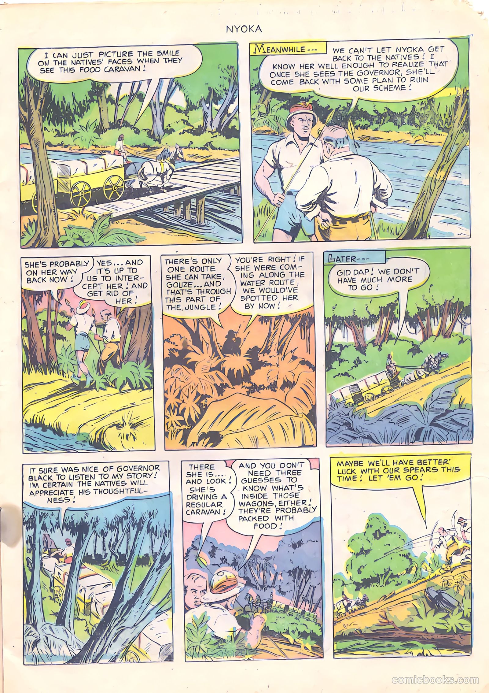 Nyoka the Jungle Girl #57 — page 17 of 36