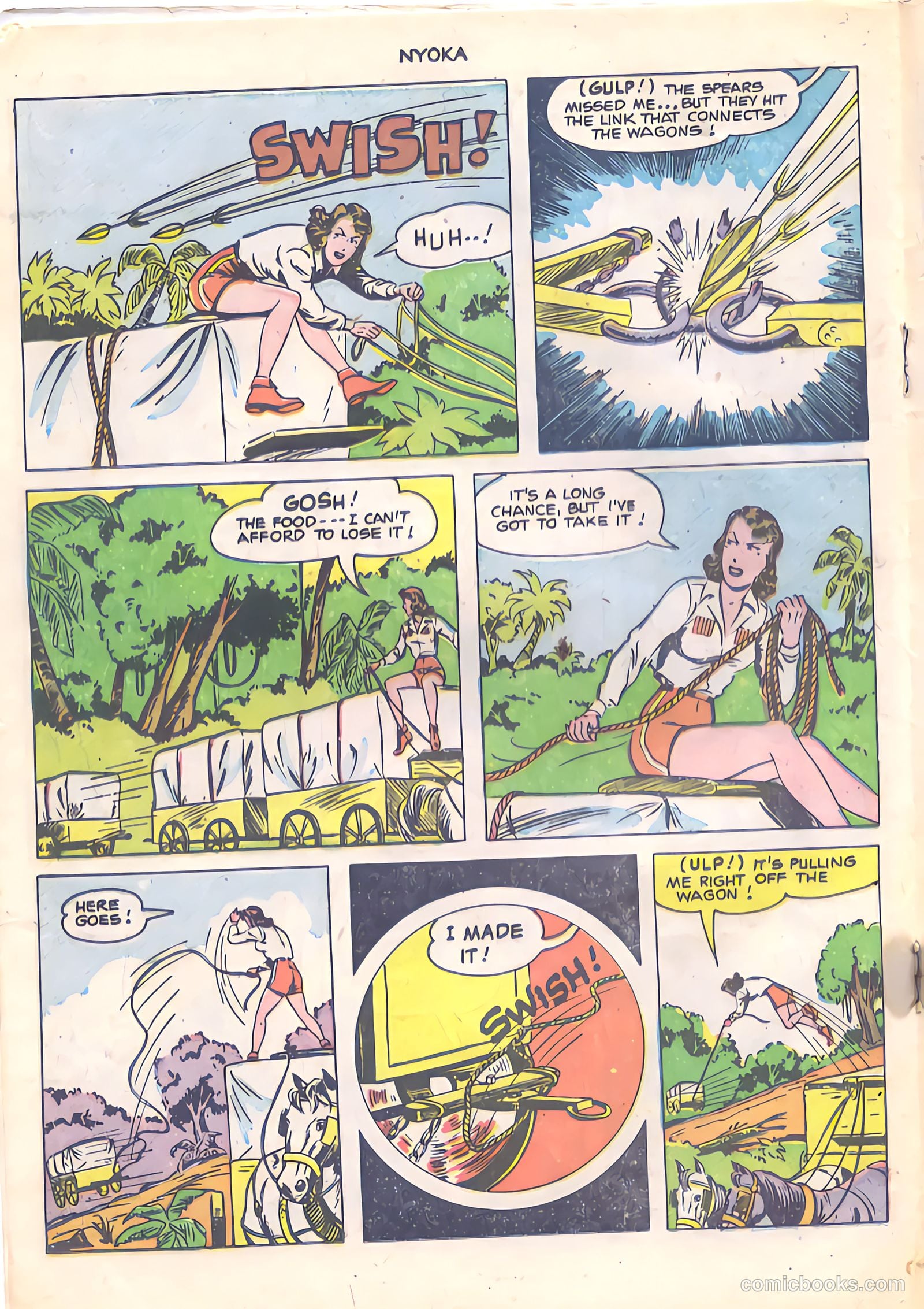 Nyoka the Jungle Girl #57 — page 18 of 36