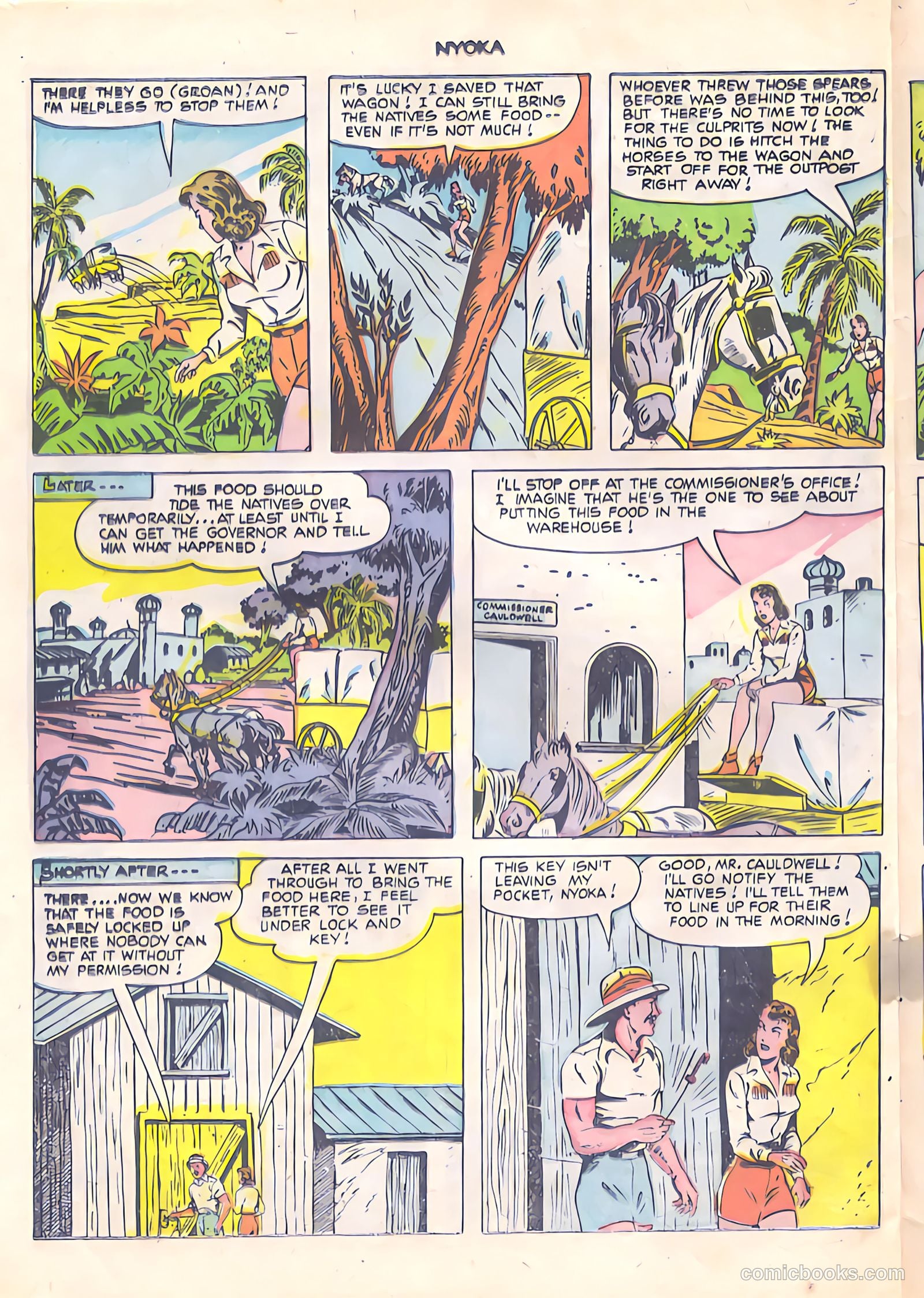 Nyoka the Jungle Girl #57 — page 24 of 36