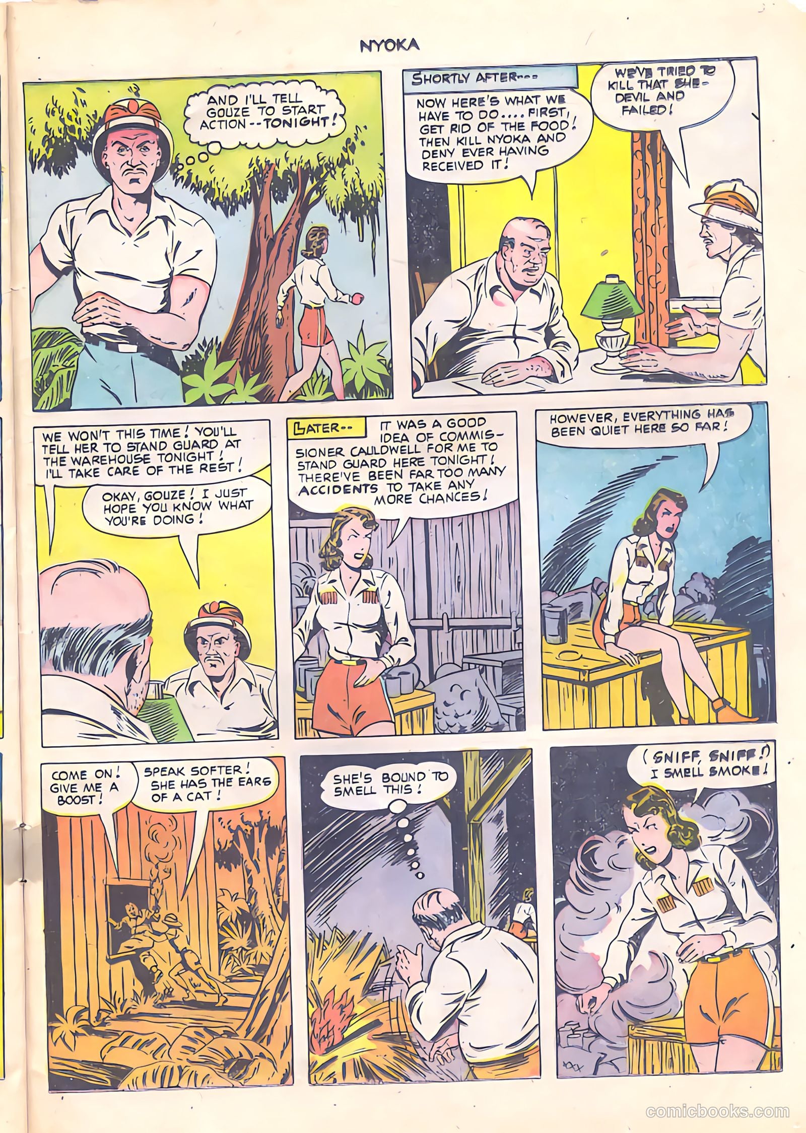 Nyoka the Jungle Girl #57 — page 25 of 36