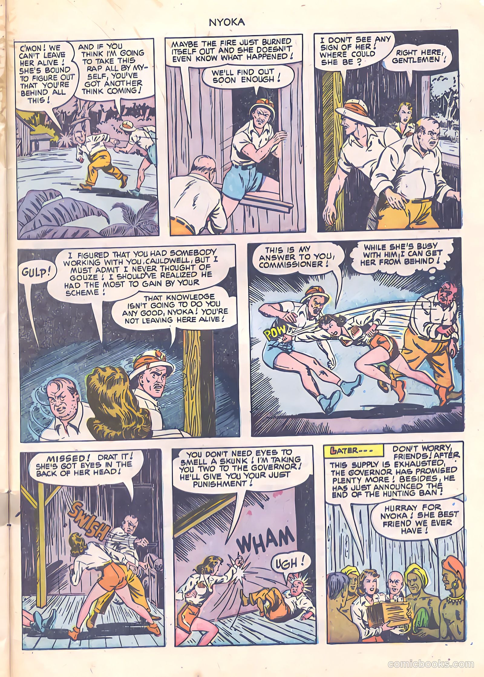 Nyoka the Jungle Girl #57 — page 27 of 36