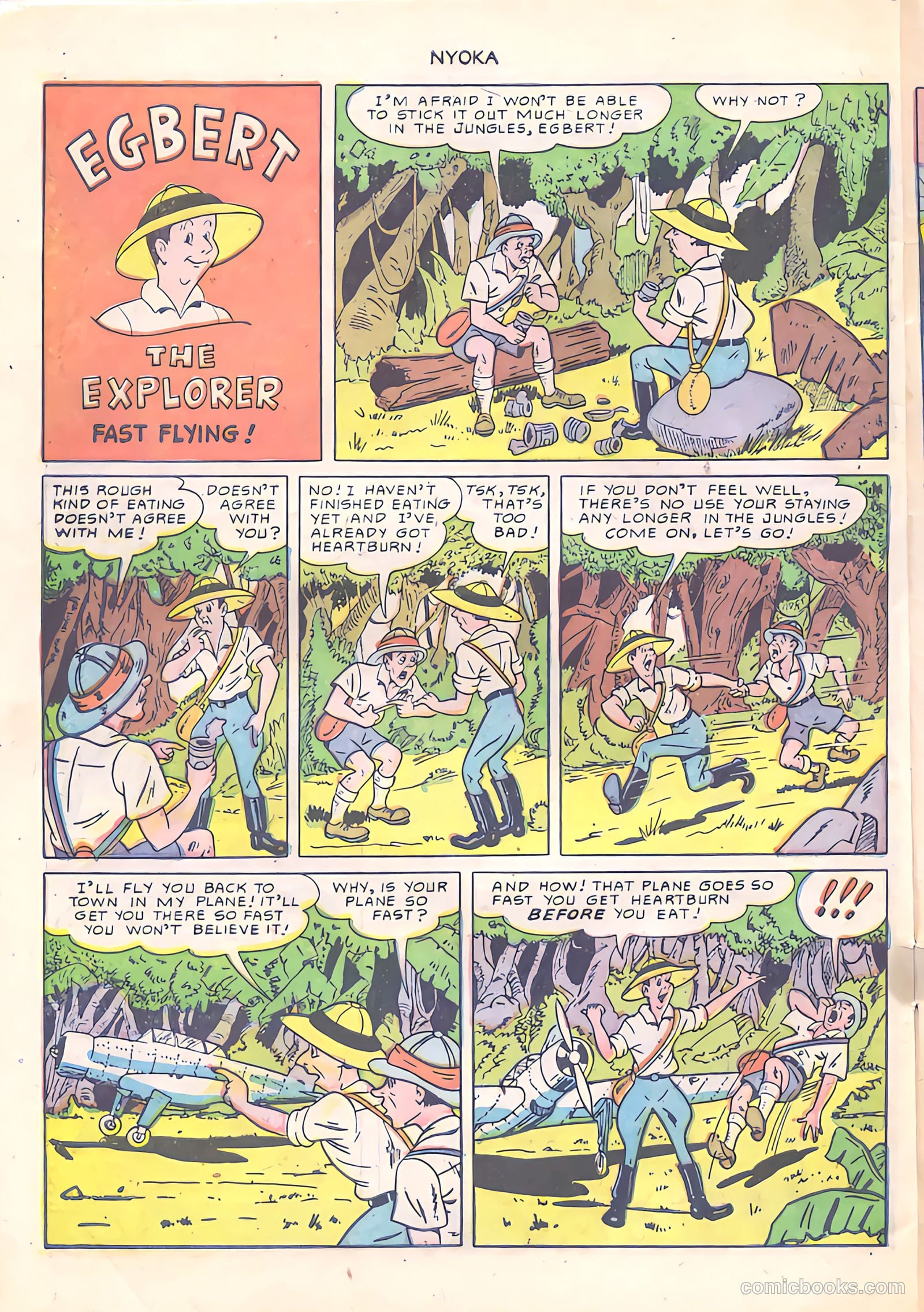 Nyoka the Jungle Girl #57 — page 30 of 36