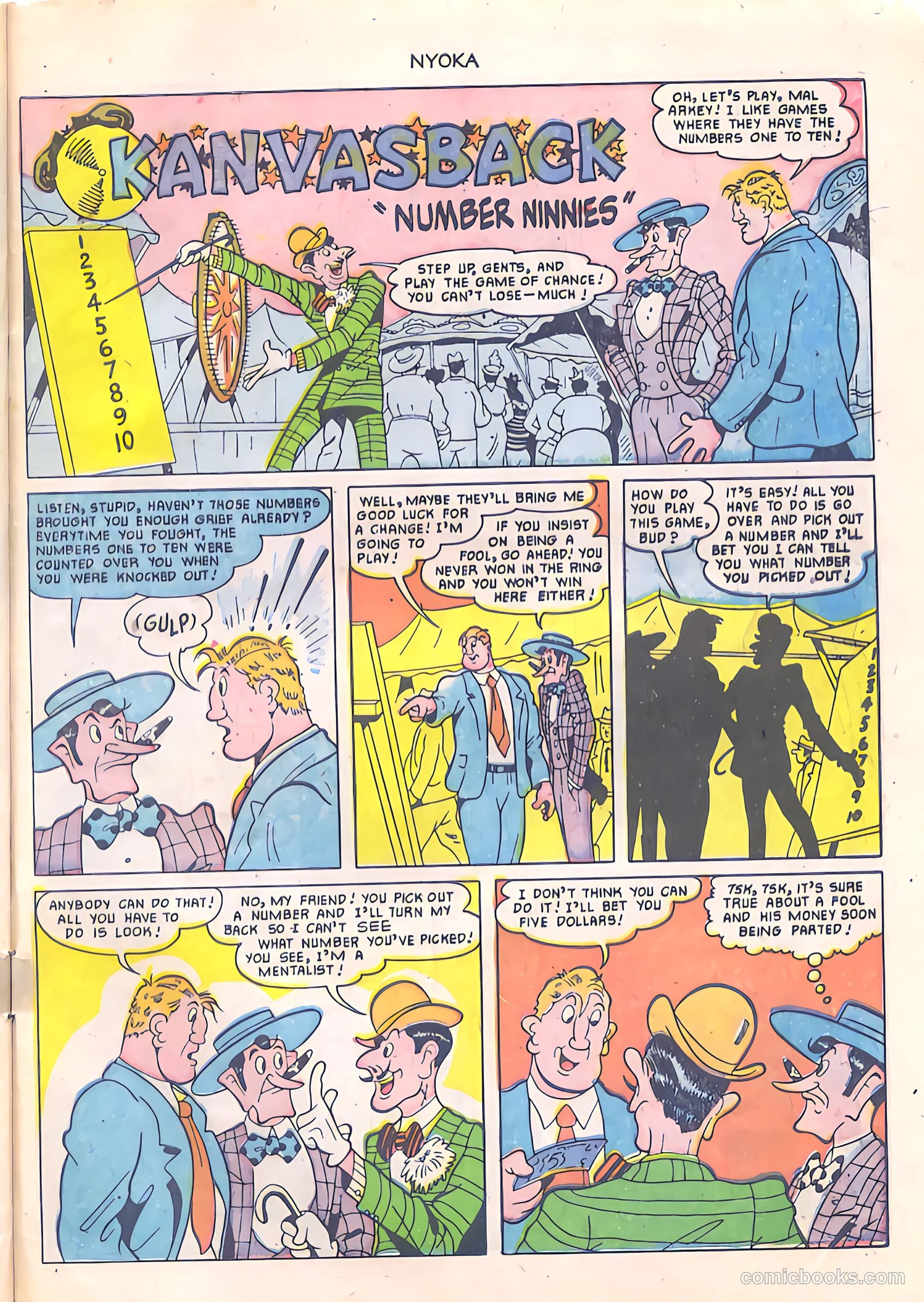 Nyoka the Jungle Girl #57 — page 31 of 36