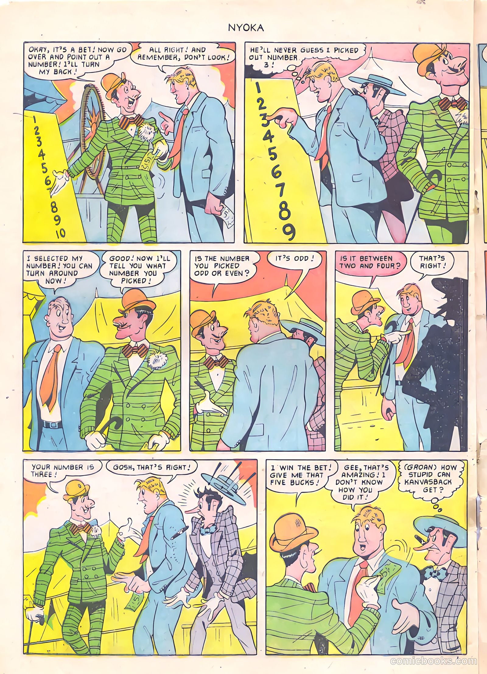 Nyoka the Jungle Girl #57 — page 32 of 36