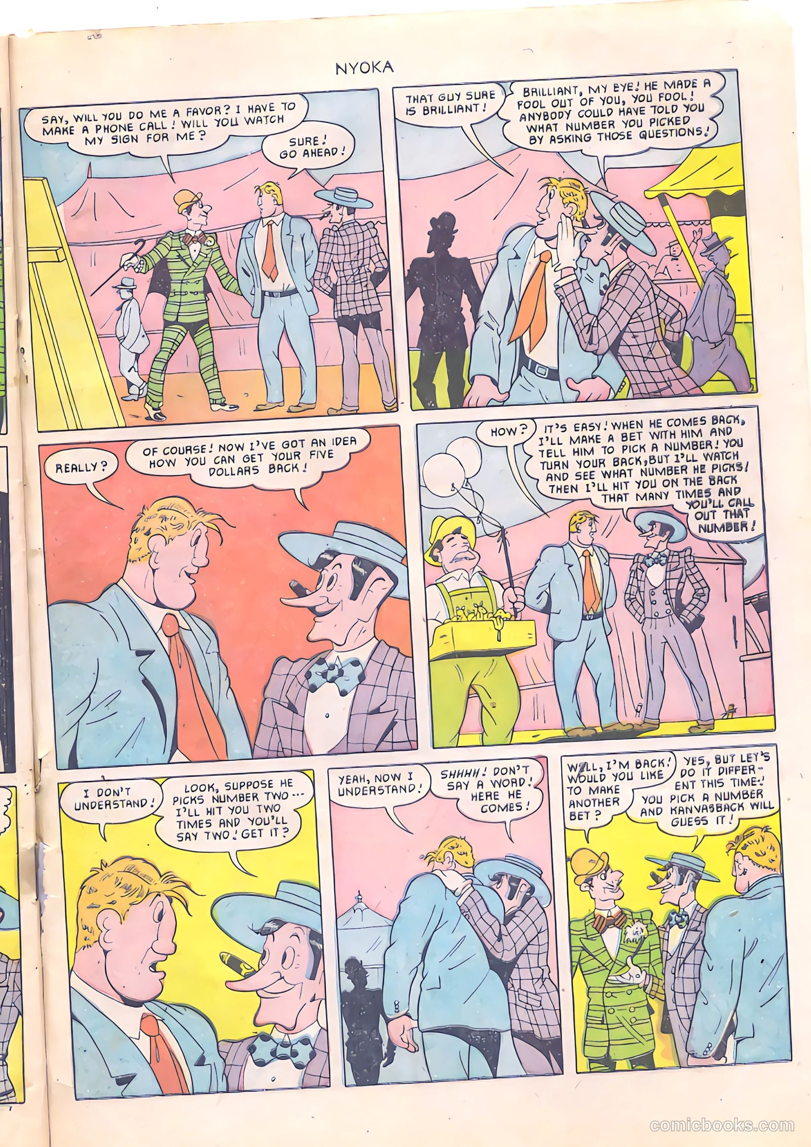 Nyoka the Jungle Girl #57 — page 33 of 36