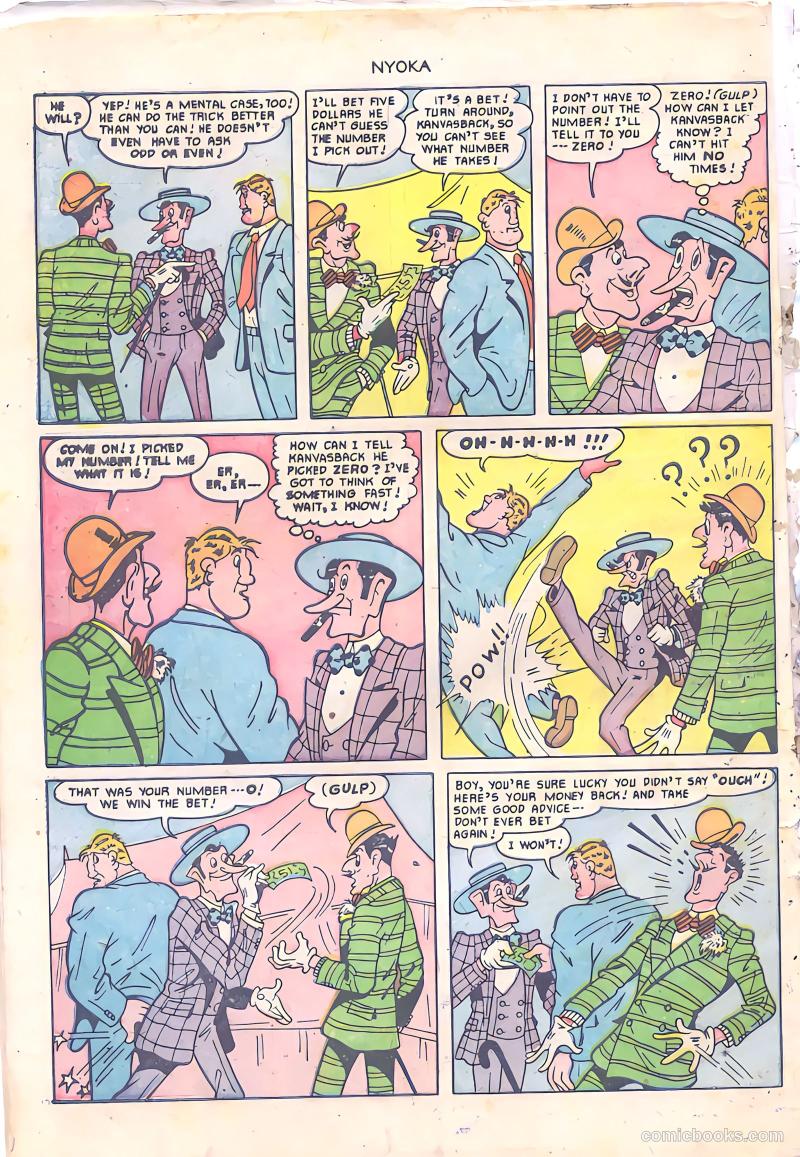 Nyoka the Jungle Girl #57 — page 34 of 36