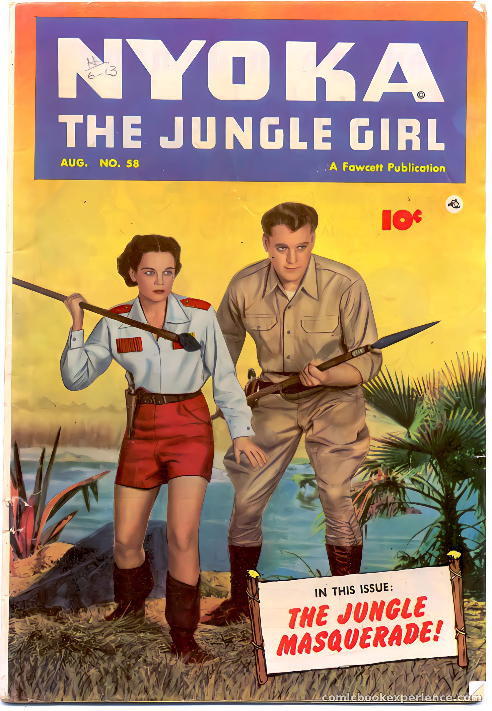 Nyoka the Jungle Girl #58 — page 1 of 36