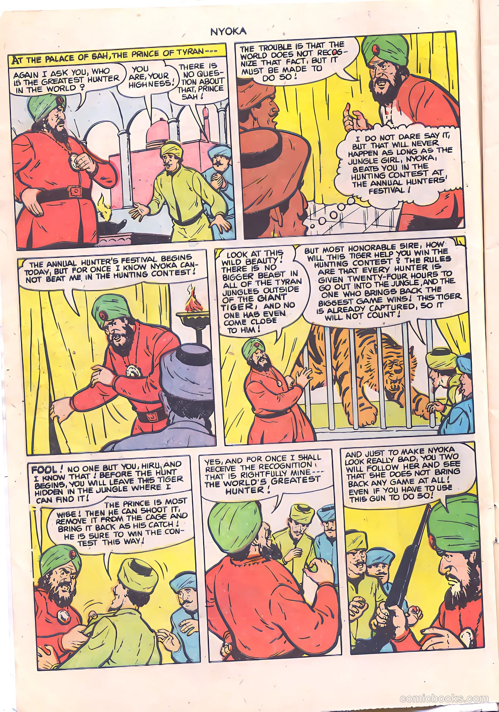 Nyoka the Jungle Girl #58 — page 4 of 36