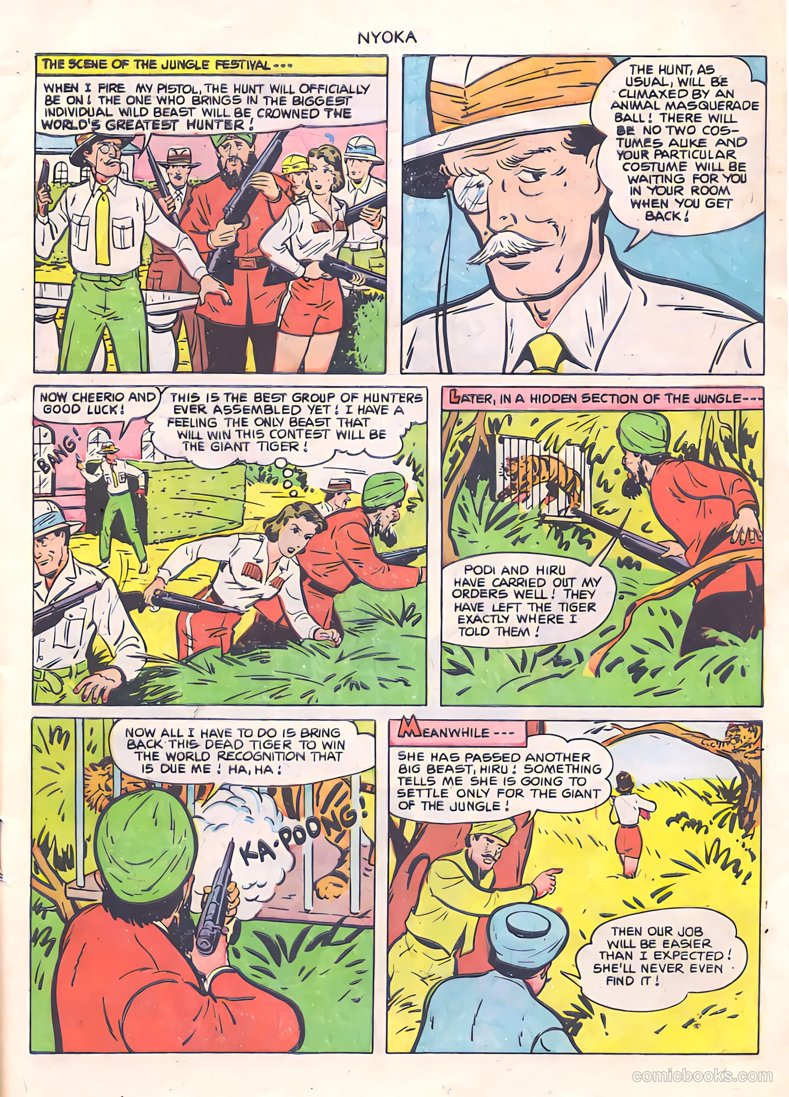 Nyoka the Jungle Girl #58 — page 5 of 36