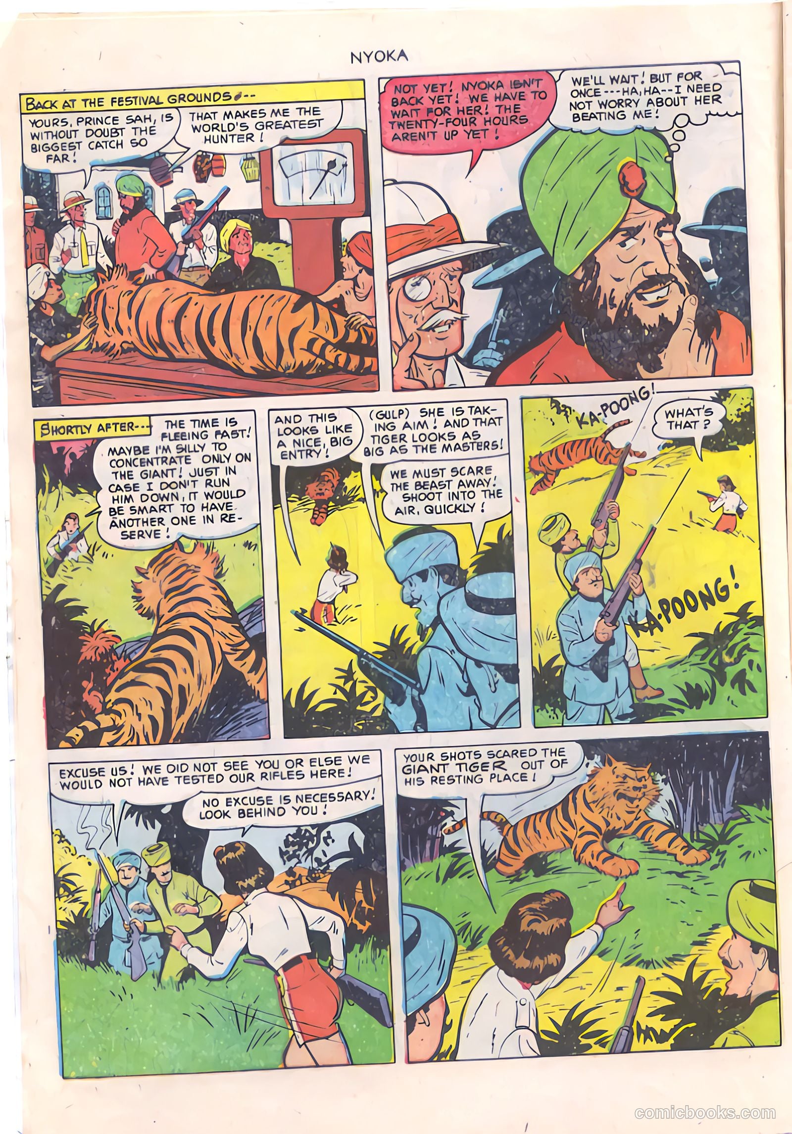 Nyoka the Jungle Girl #58 — page 6 of 36