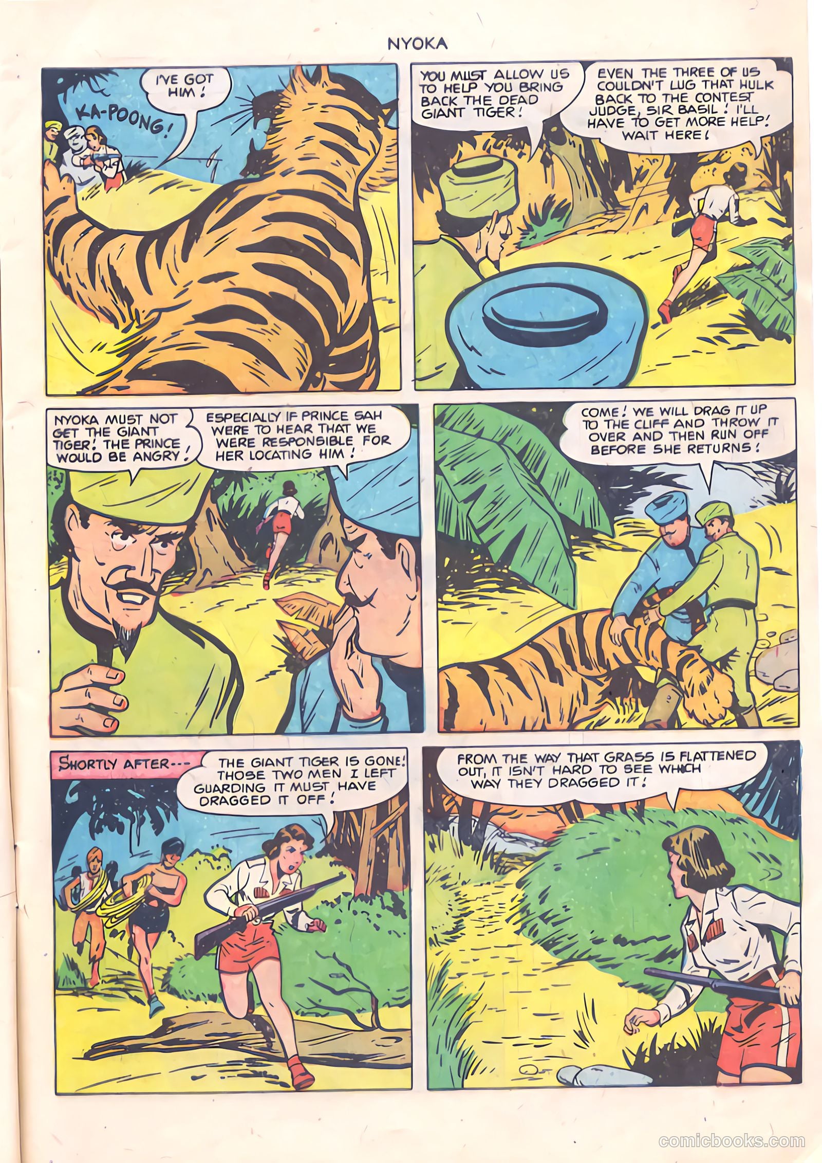 Nyoka the Jungle Girl #58 — page 7 of 36